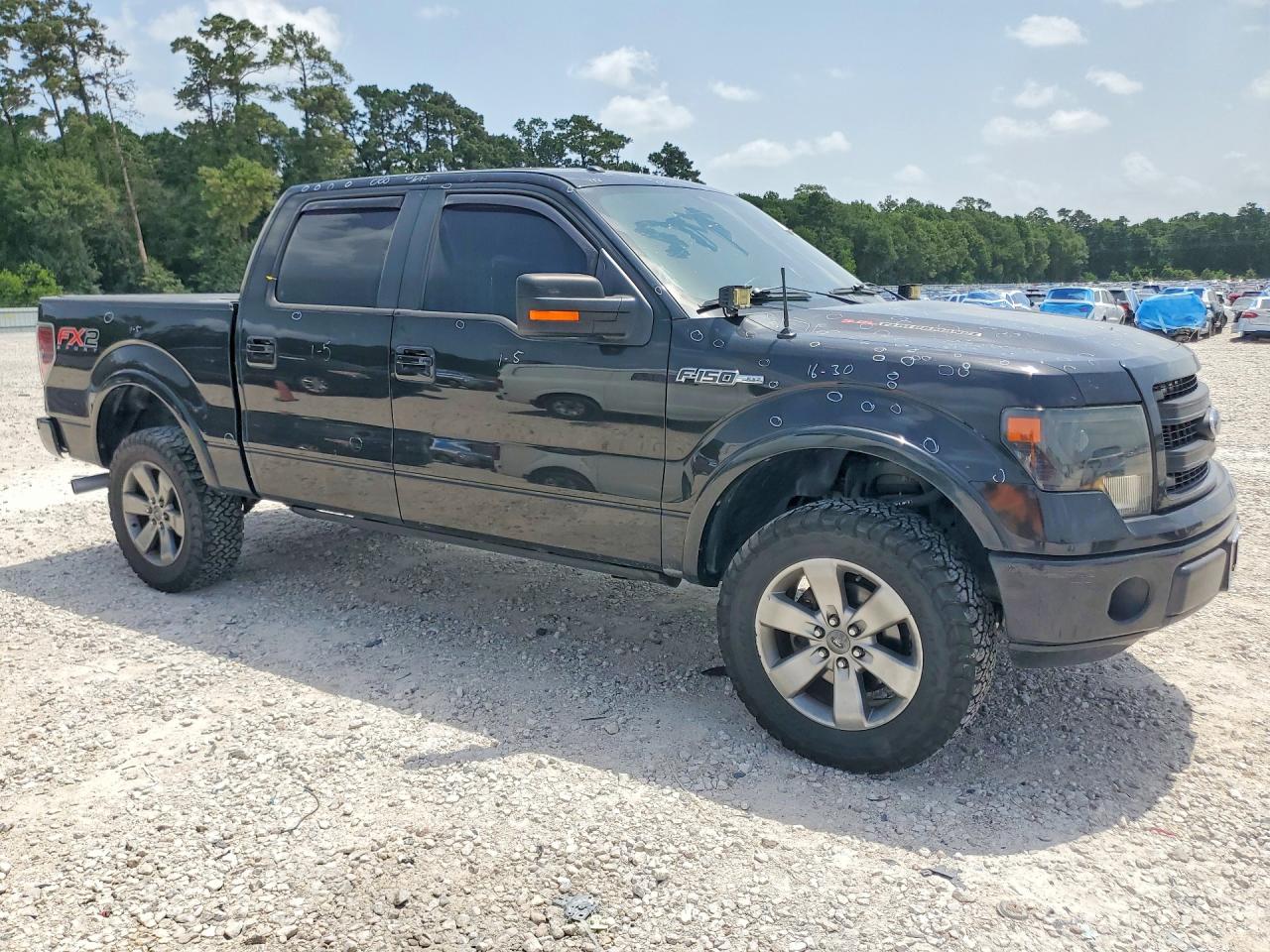 2013 Ford F150 Supercrew Черный vin: 1FTFW1CF6DFD67485