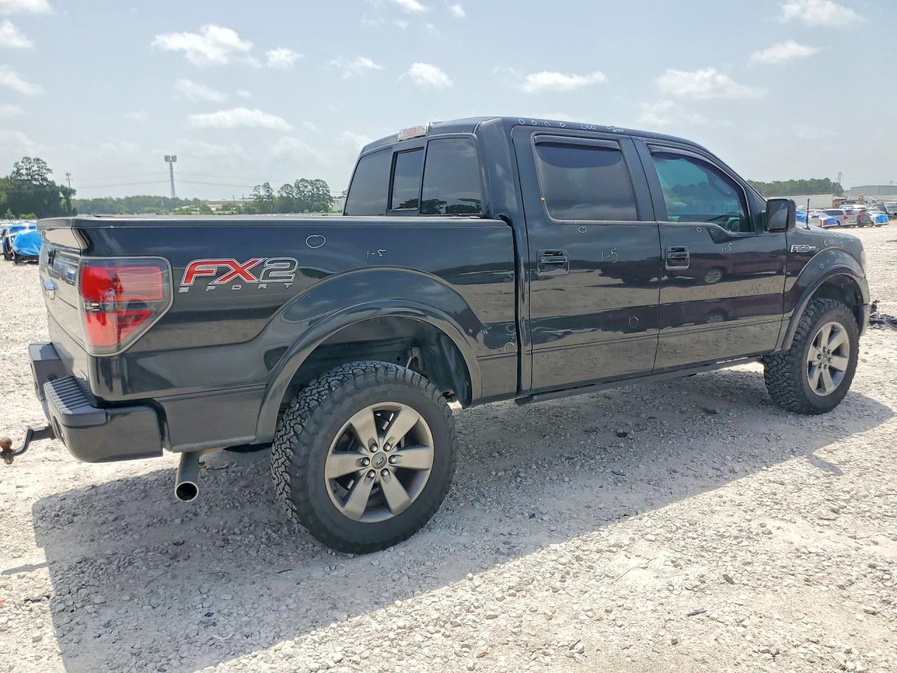 2013 Ford F150 Supercrew Черный vin: 1FTFW1CF6DFD67485