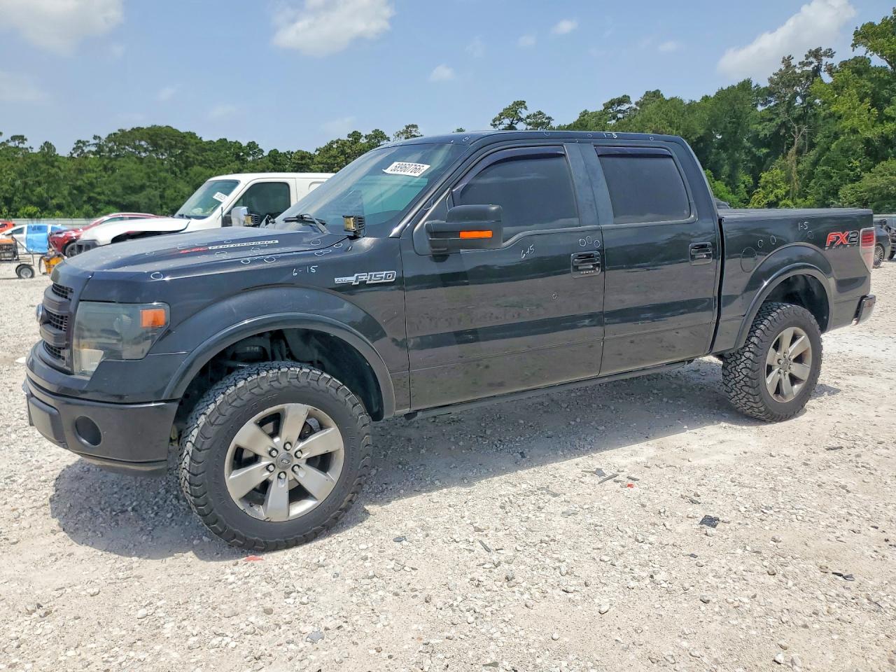 2013 Ford F150 Supercrew Черный vin: 1FTFW1CF6DFD67485