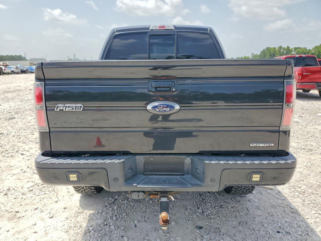 2013 Ford F150 Supercrew Черный vin: 1FTFW1CF6DFD67485