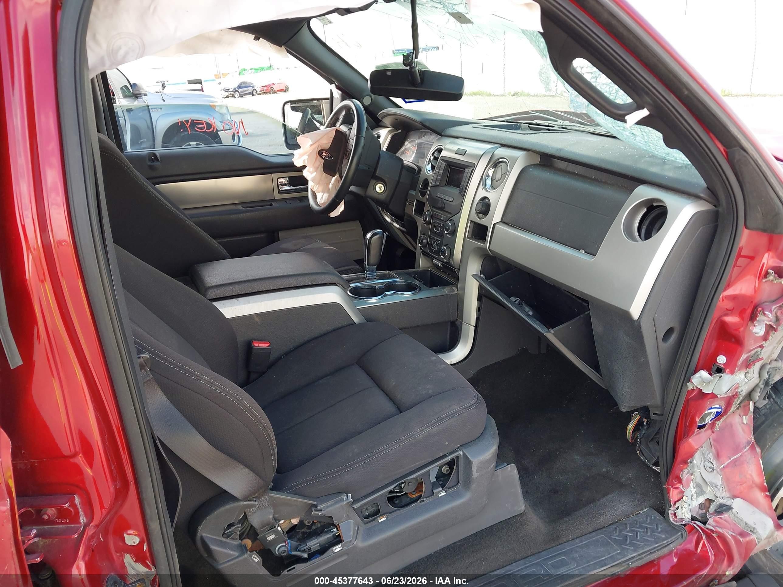 2013 Ford F-150 Fx2 Red vin: 1FTFW1CF6DFD67907