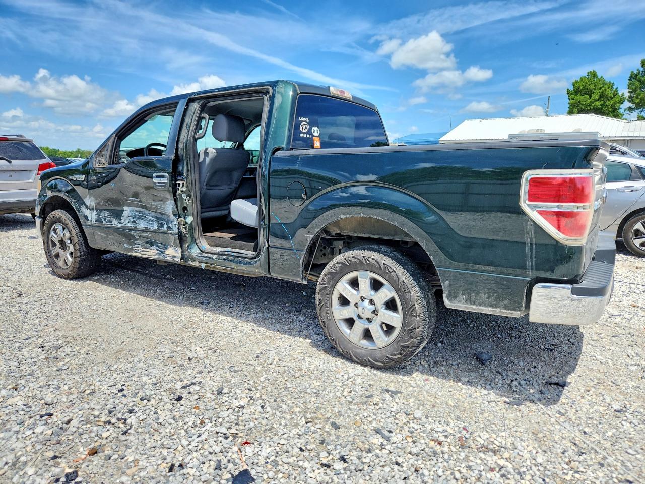 2013 Ford F150 Supercrew Зеленый vin: 1FTFW1CF6DKE00279