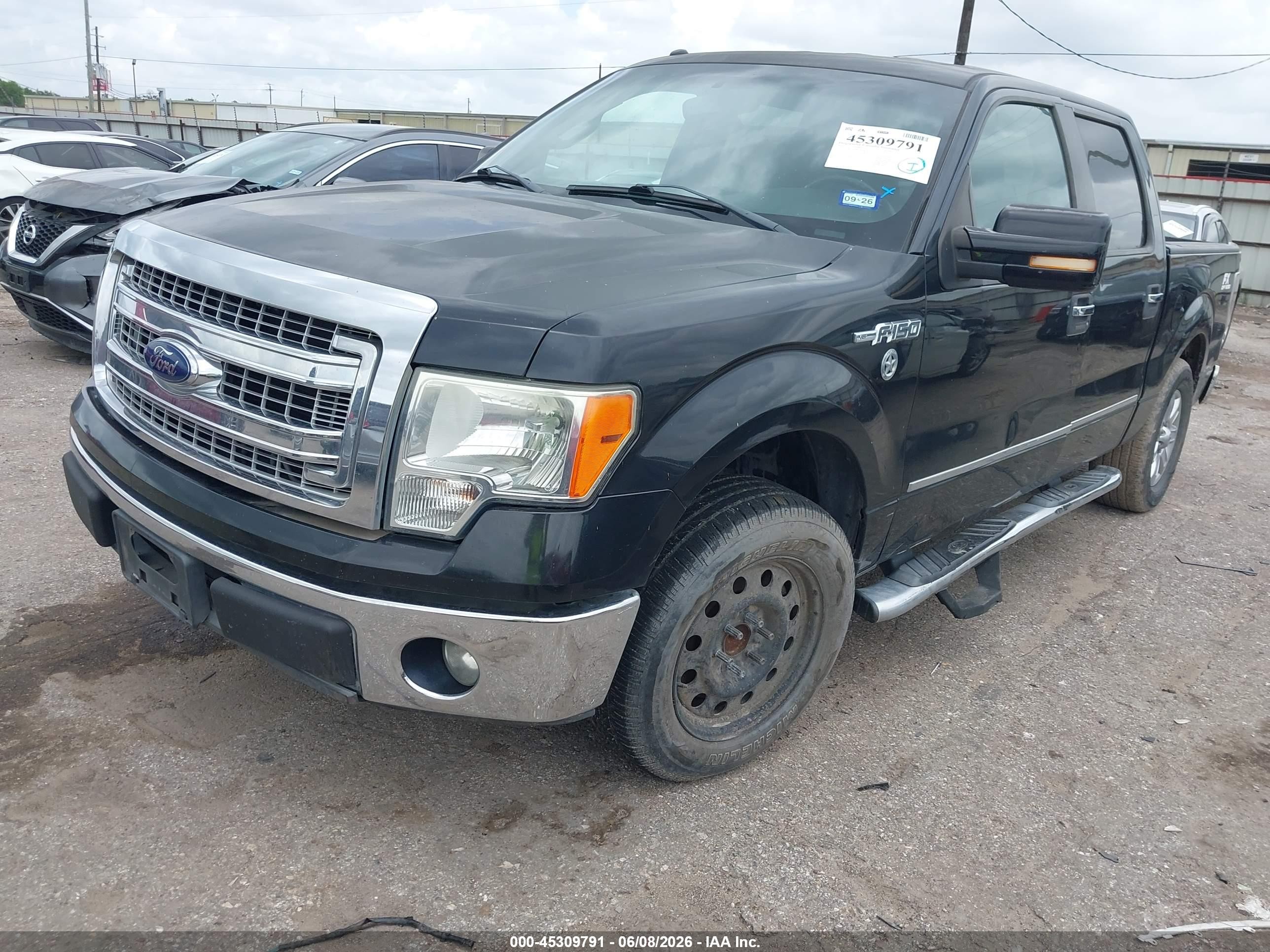2013 Ford F-150 Xlt Черный vin: 1FTFW1CF6DKE15929