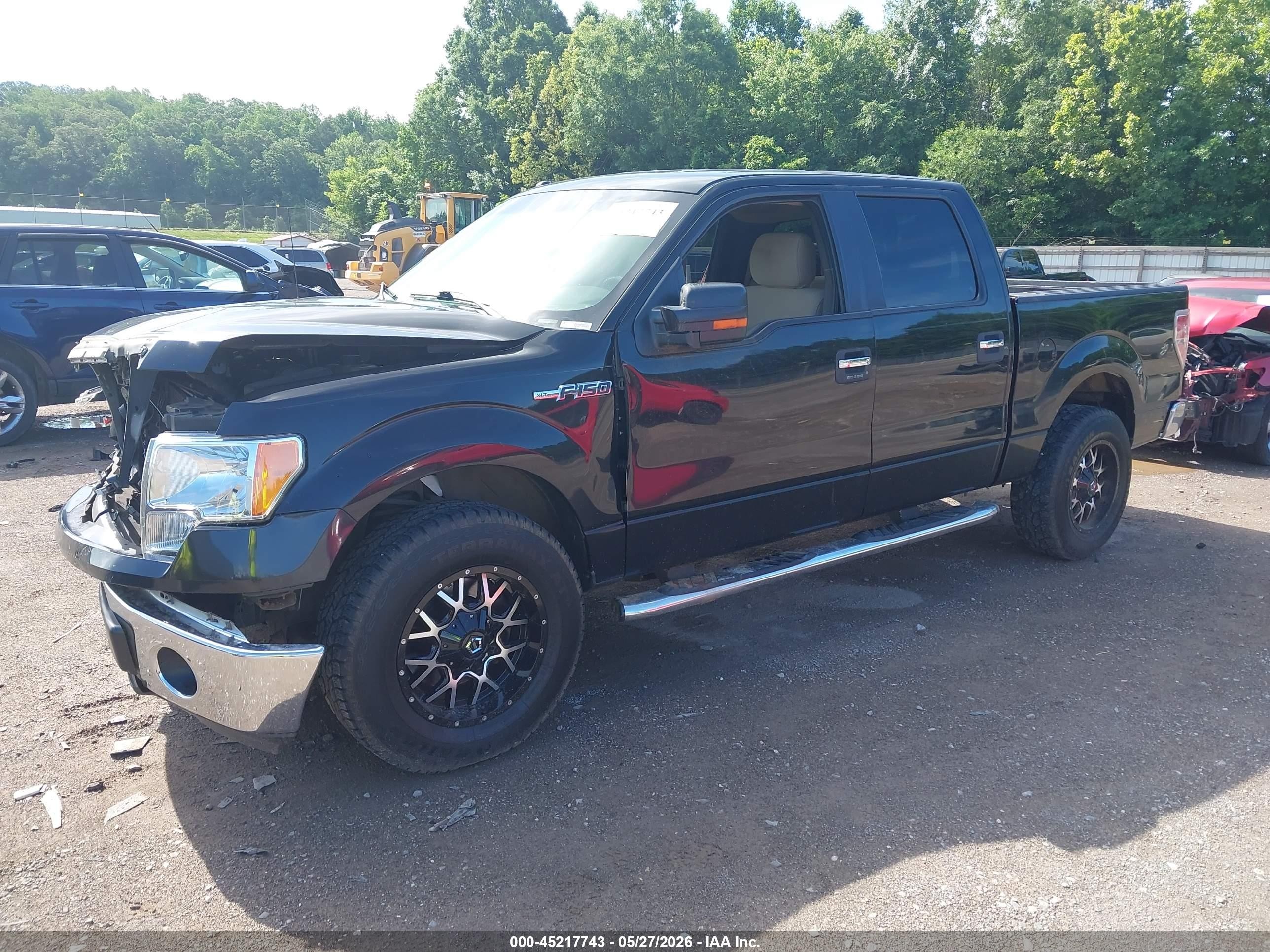 2013 Ford F-150 Xlt Черный vin: 1FTFW1CF6DKE16143