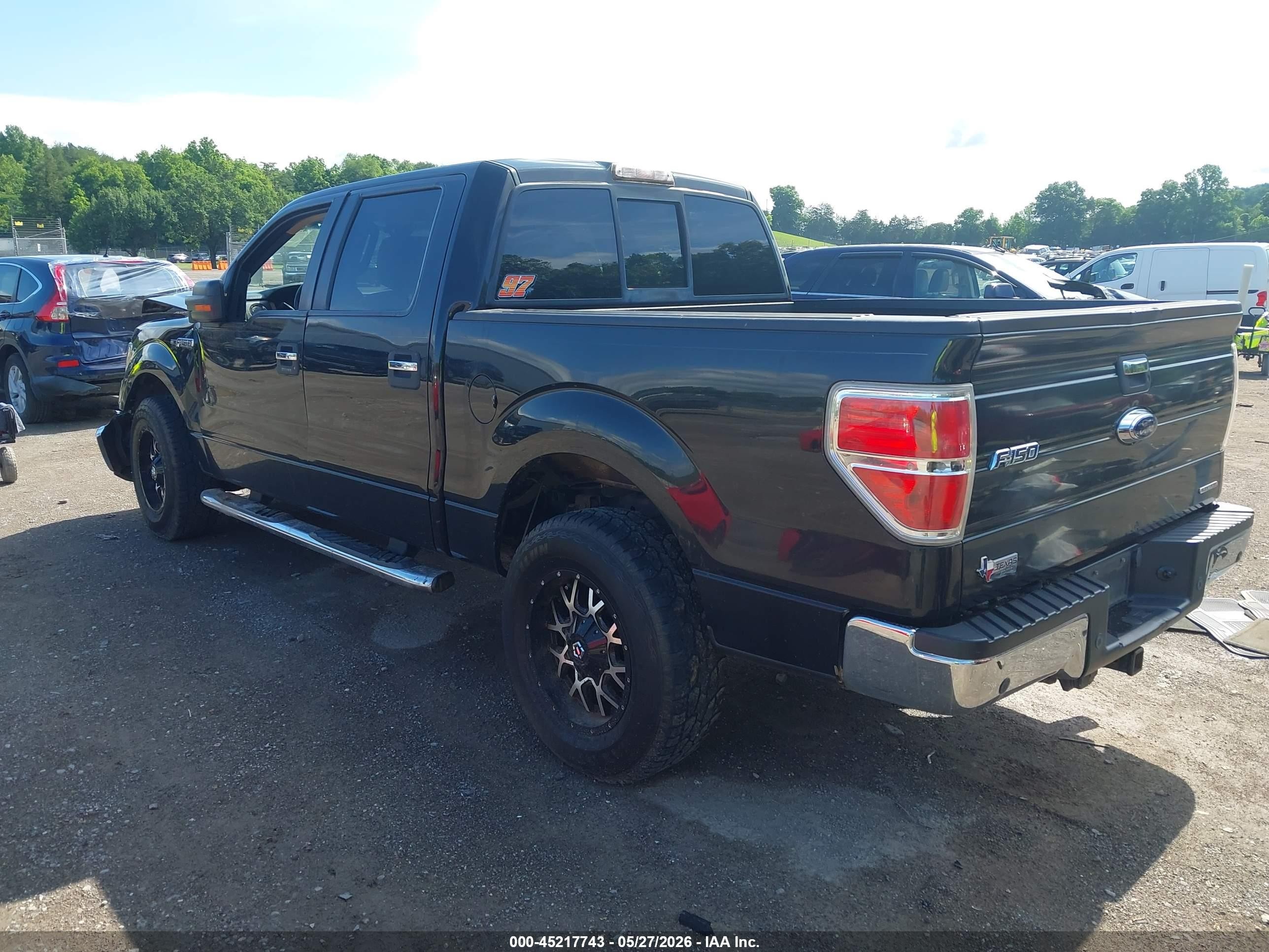 2013 Ford F-150 Xlt Черный vin: 1FTFW1CF6DKE16143