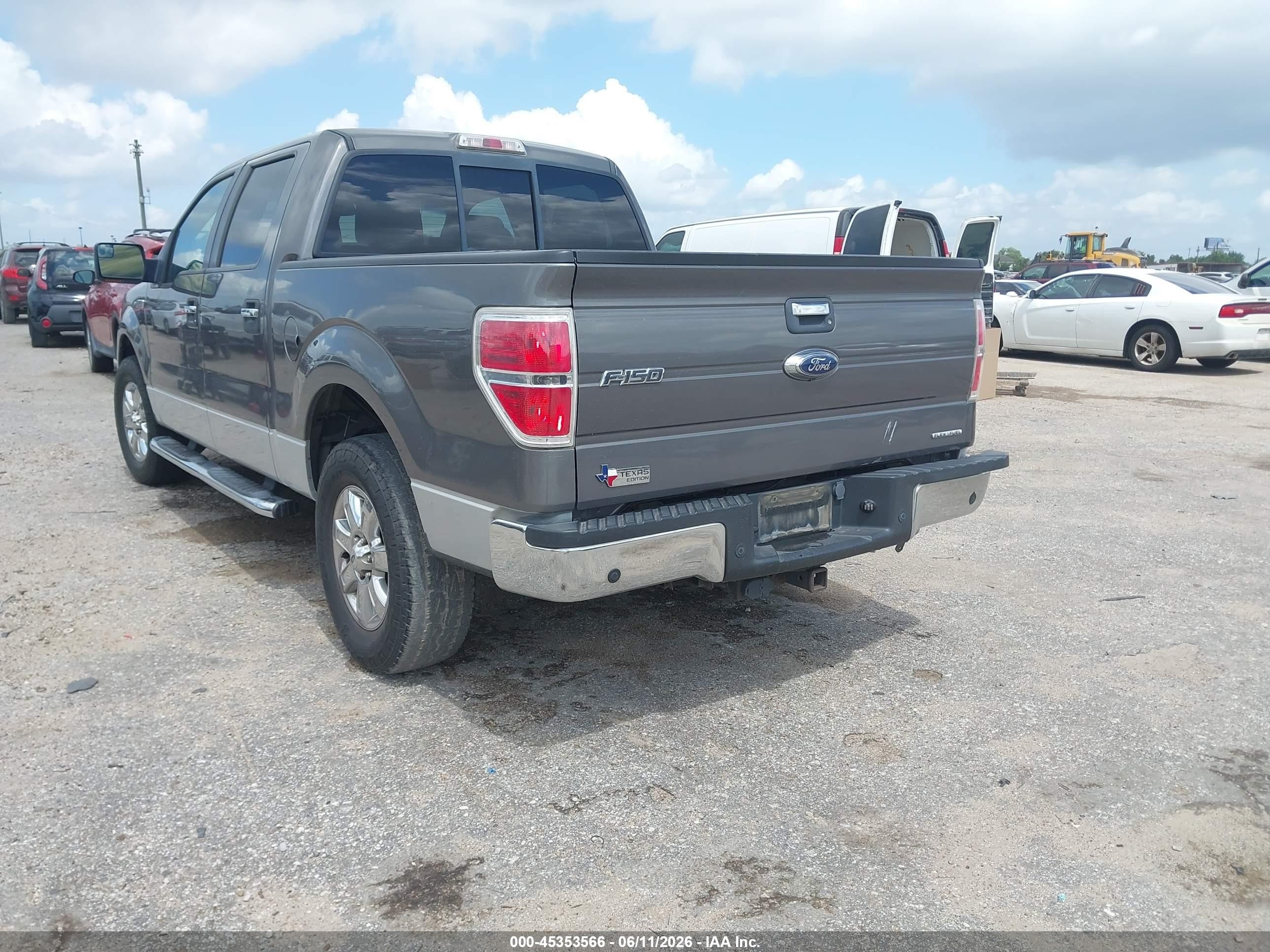 2013 Ford F-150 Xlt Gray vin: 1FTFW1CF6DKE16210