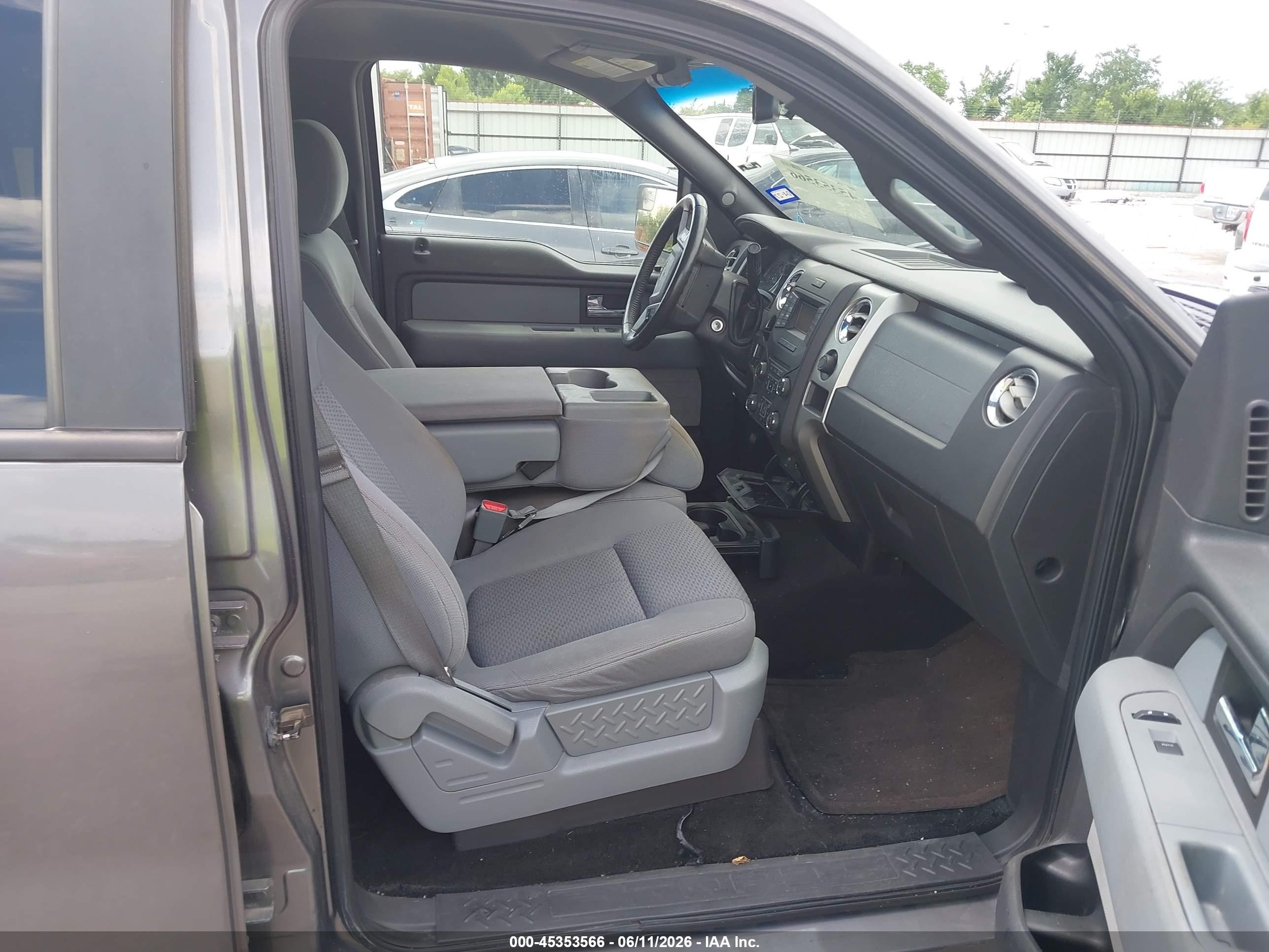2013 Ford F-150 Xlt Gray vin: 1FTFW1CF6DKE16210