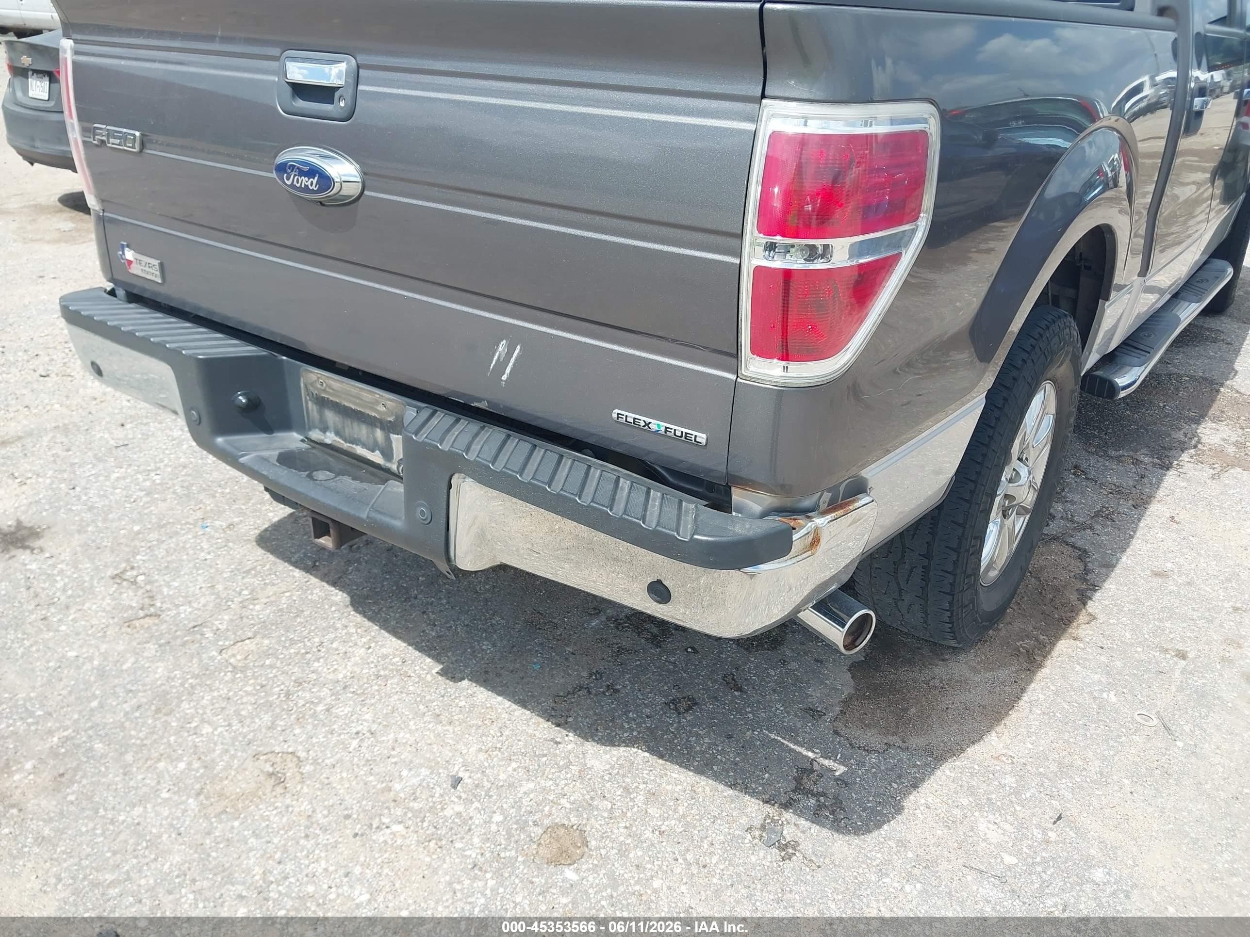 2013 Ford F-150 Xlt Gray vin: 1FTFW1CF6DKE16210