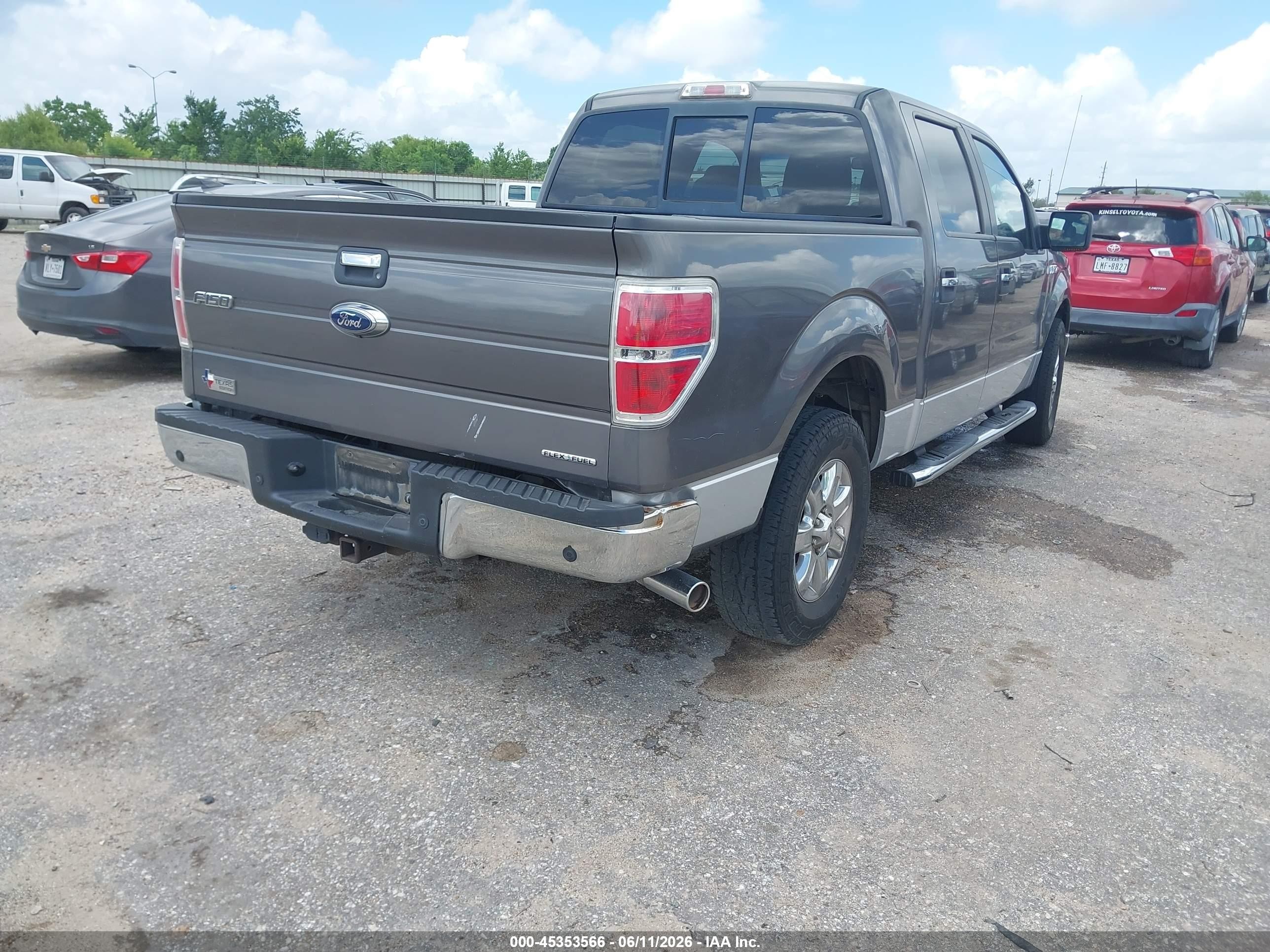 2013 Ford F-150 Xlt Gray vin: 1FTFW1CF6DKE16210