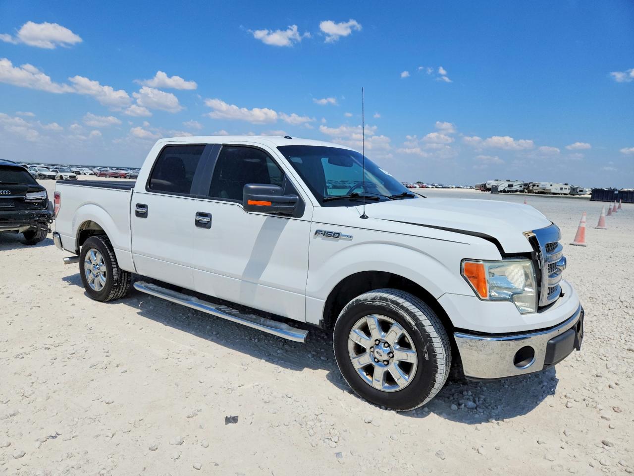 2013 Ford F150 Supercrew White vin: 1FTFW1CF6DKF46715