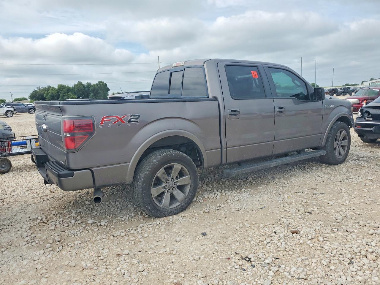 2013 Ford F150 Supercrew Gray vin: 1FTFW1CF6DKG47334