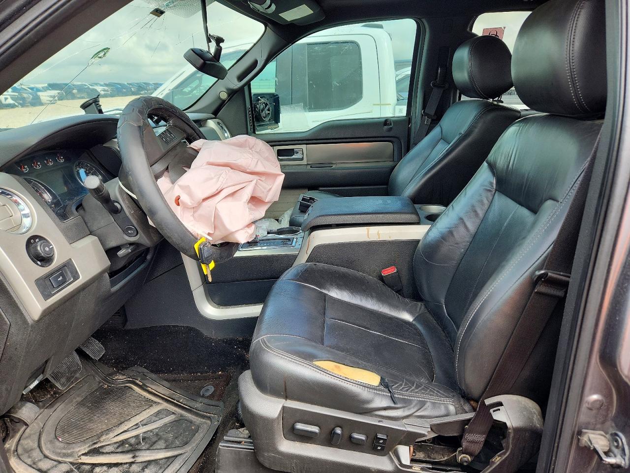 2013 Ford F150 Supercrew Gray vin: 1FTFW1CF6DKG47334