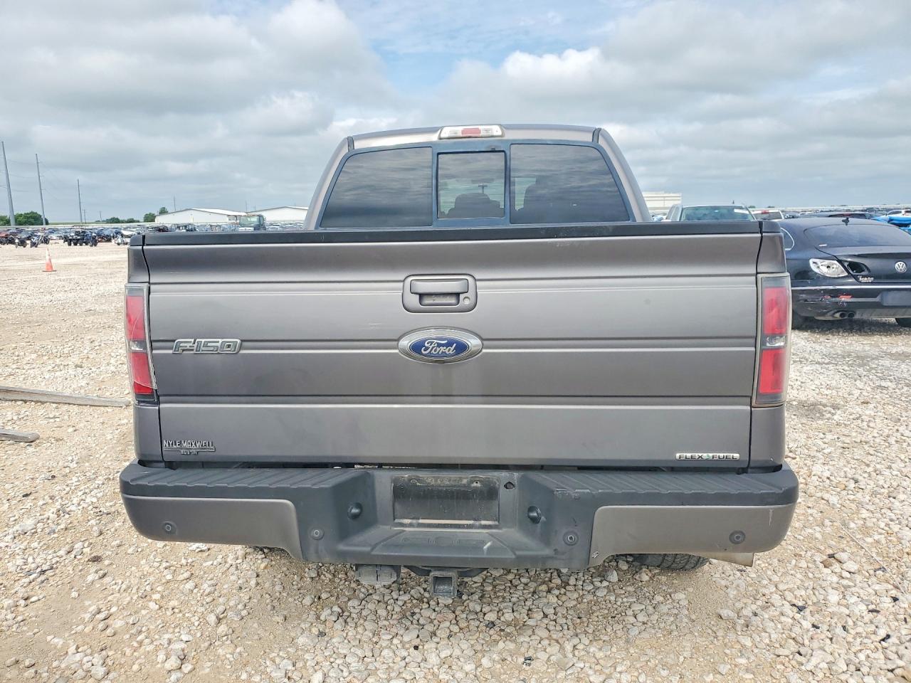 2013 Ford F150 Supercrew Gray vin: 1FTFW1CF6DKG47334