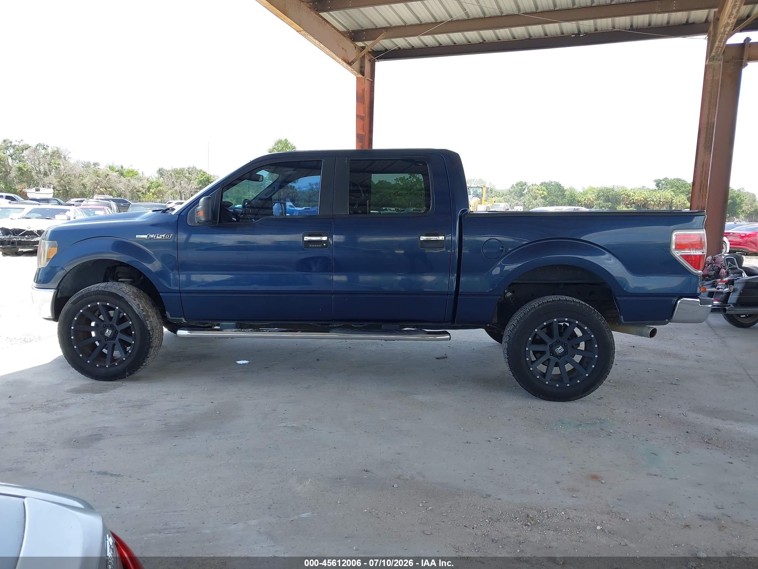 2014 Ford F-150 Xlt Синий vin: 1FTFW1CF6EFB14930