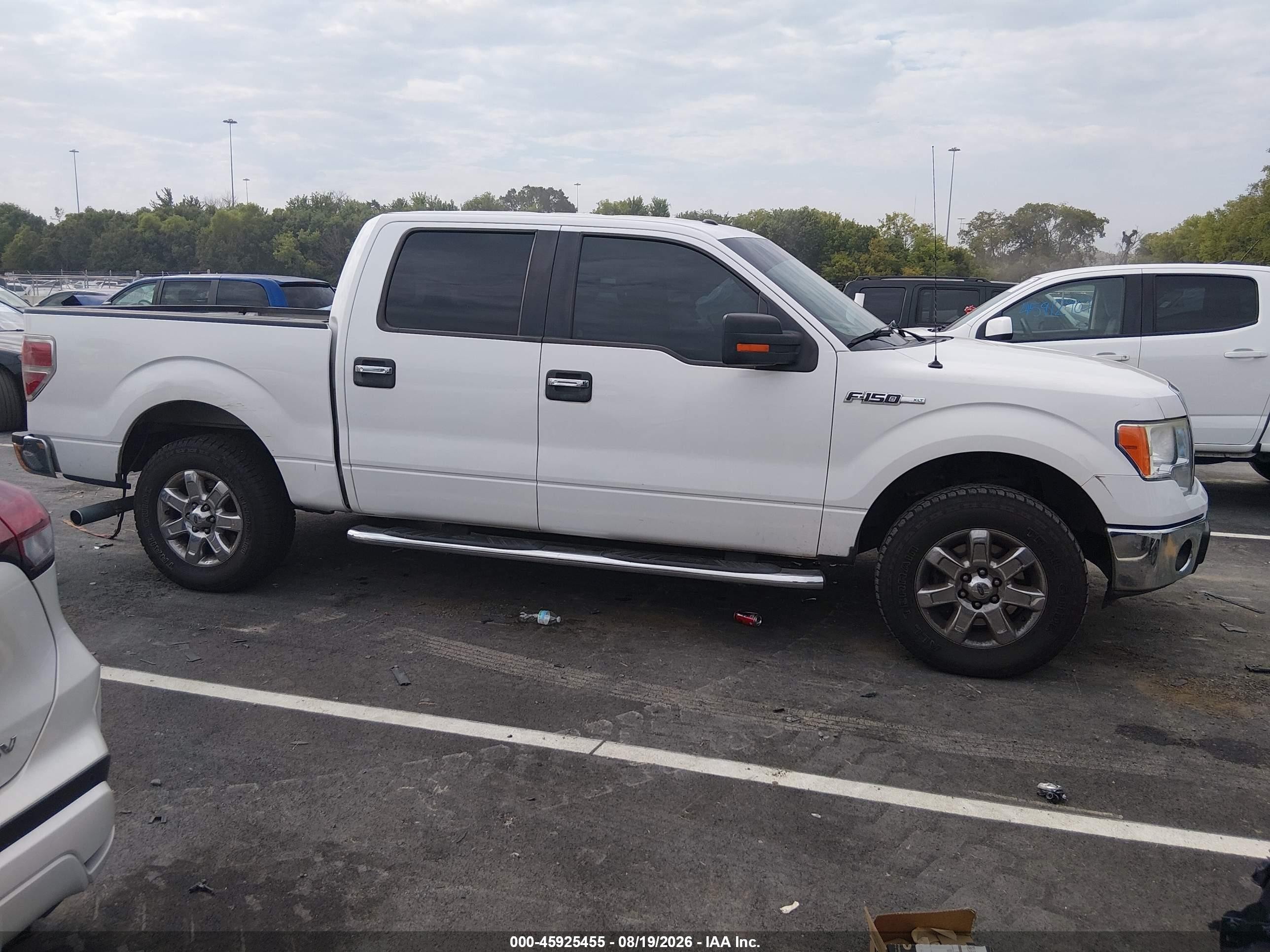 2014 Ford F-150 Xlt Белый vin: 1FTFW1CF6EKD56768