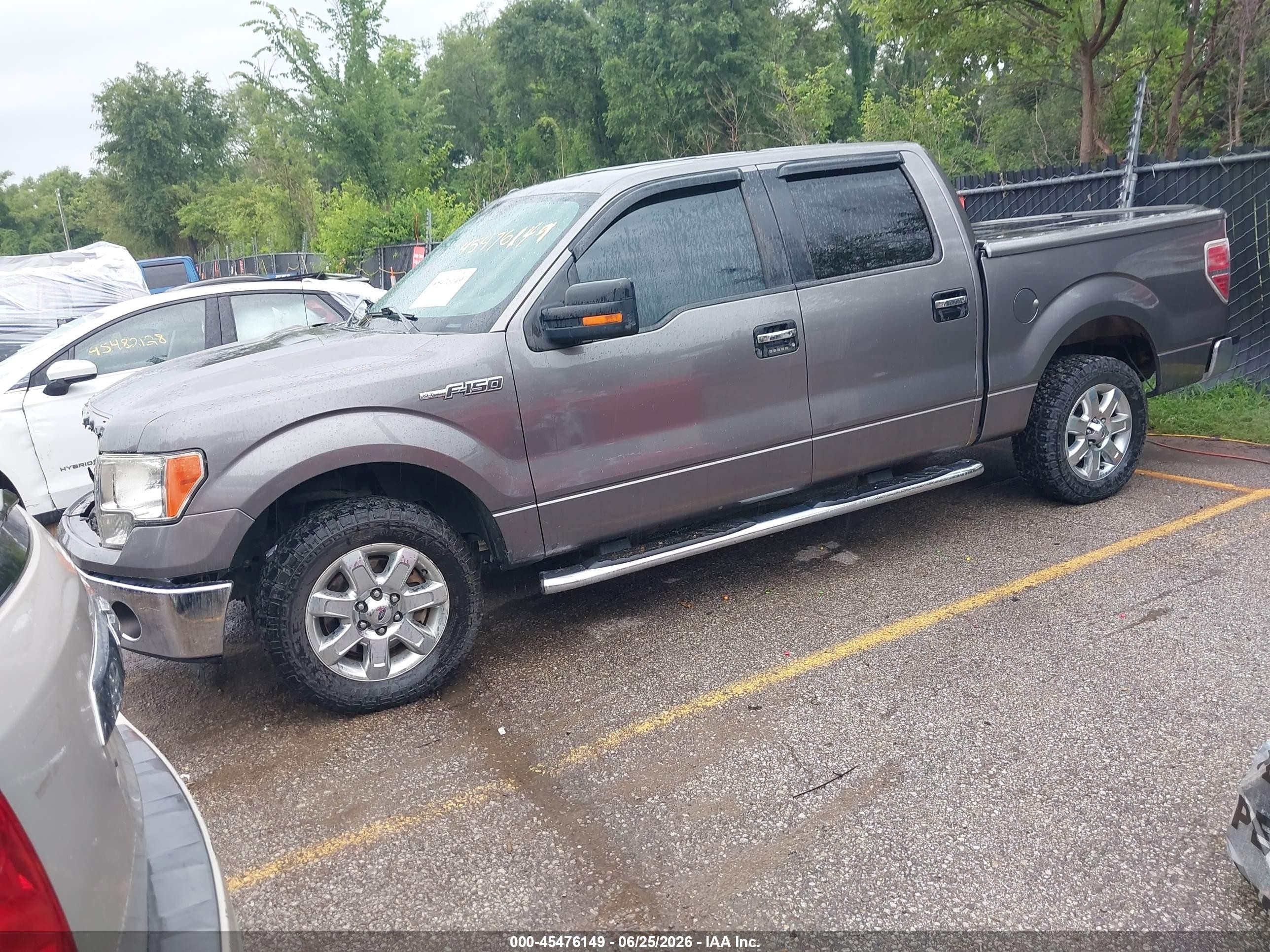2014 Ford F-150 Fx2/king Ranch/lariat/platinum/stx/xl/xlt Gray vin: 1FTFW1CF6EKE81981