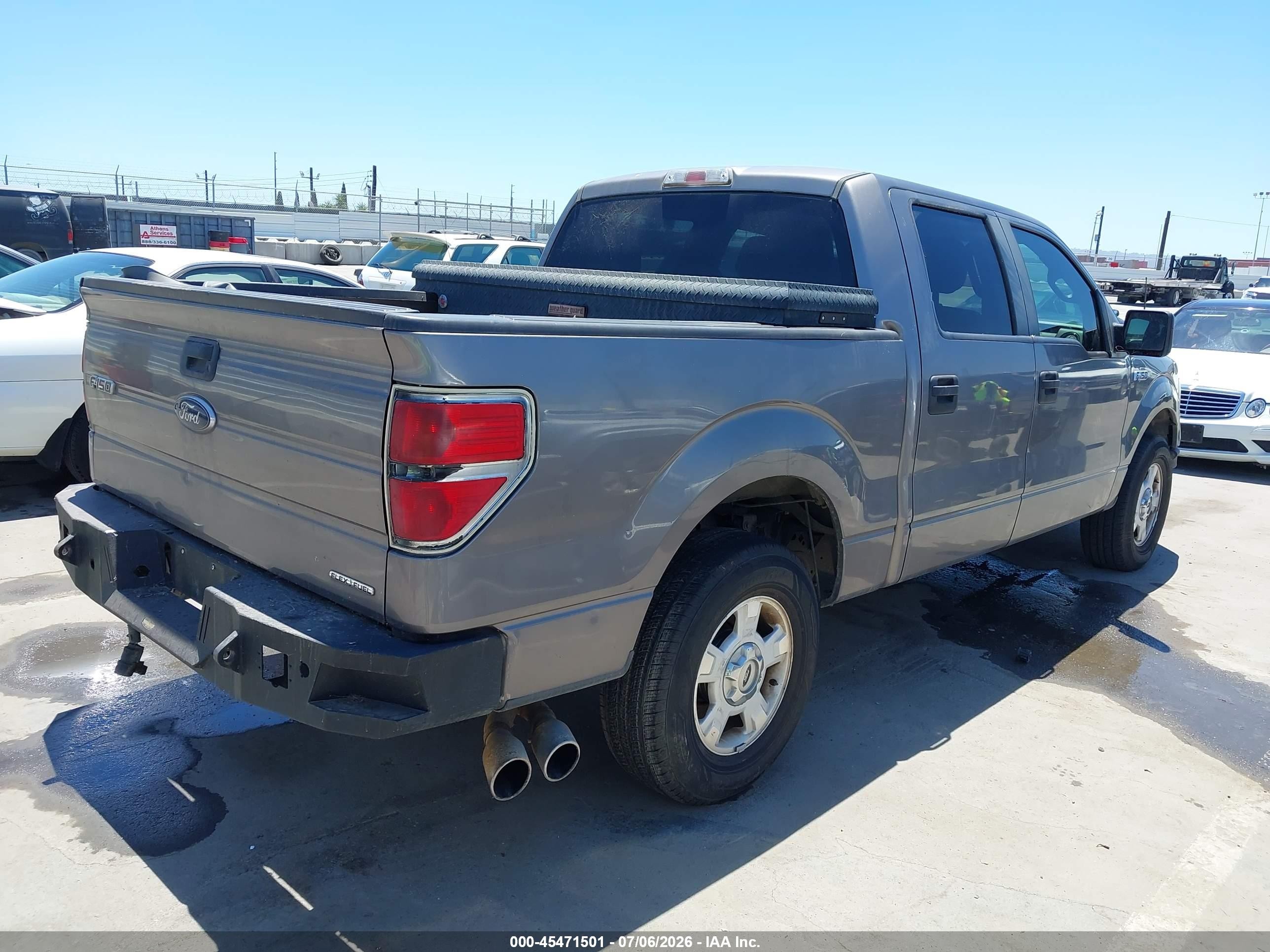 2014 Ford F-150 Xlt Серый vin: 1FTFW1CF6EKE91524