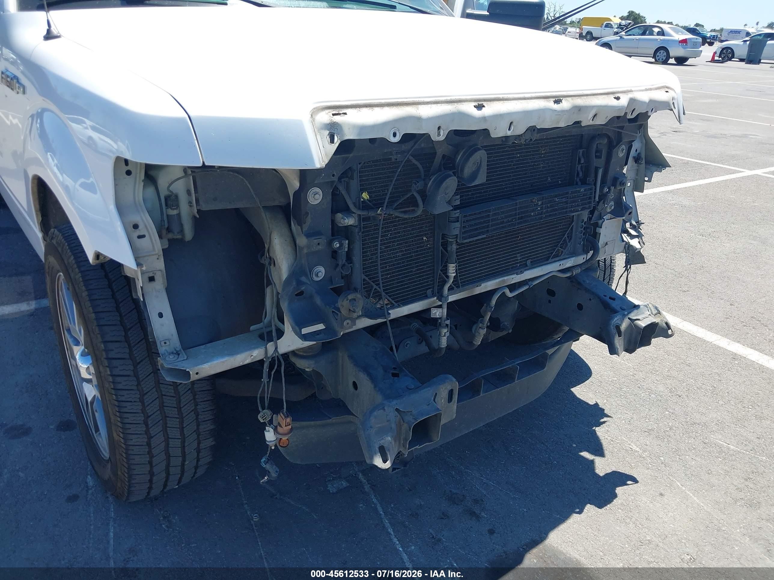 2014 Ford F-150 Stx White vin: 1FTFW1CF6EKF26983