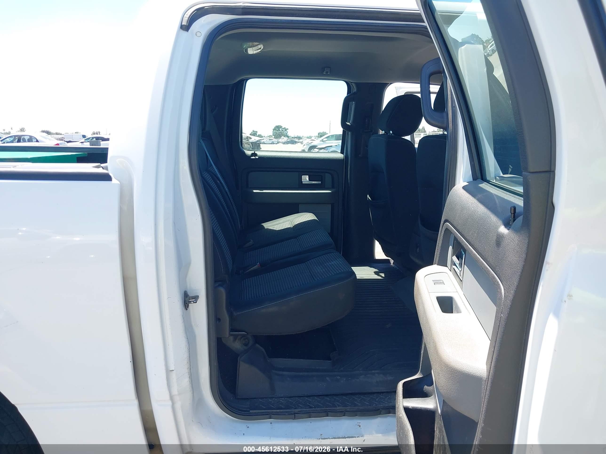 2014 Ford F-150 Stx White vin: 1FTFW1CF6EKF26983