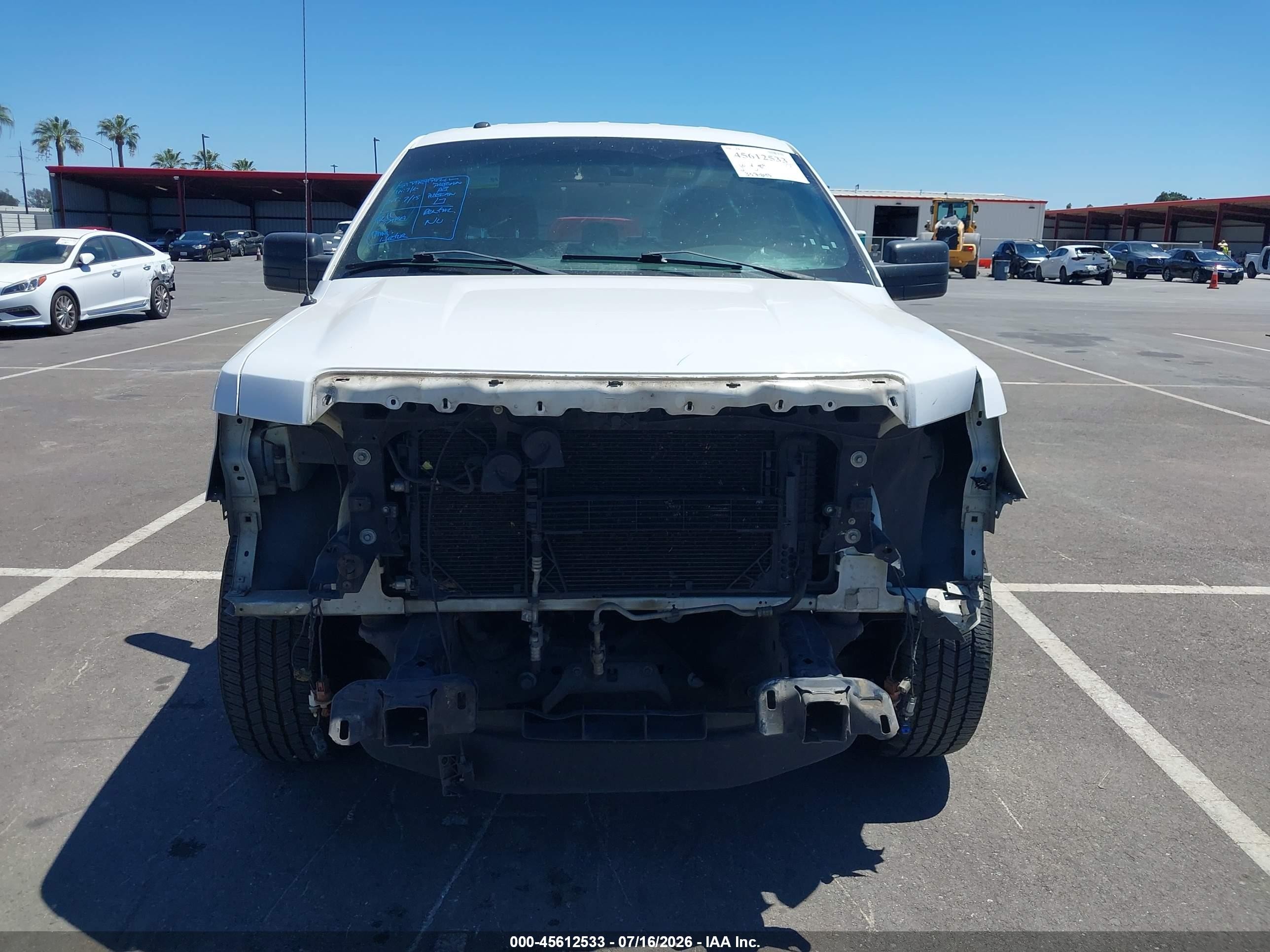 2014 Ford F-150 Stx White vin: 1FTFW1CF6EKF26983