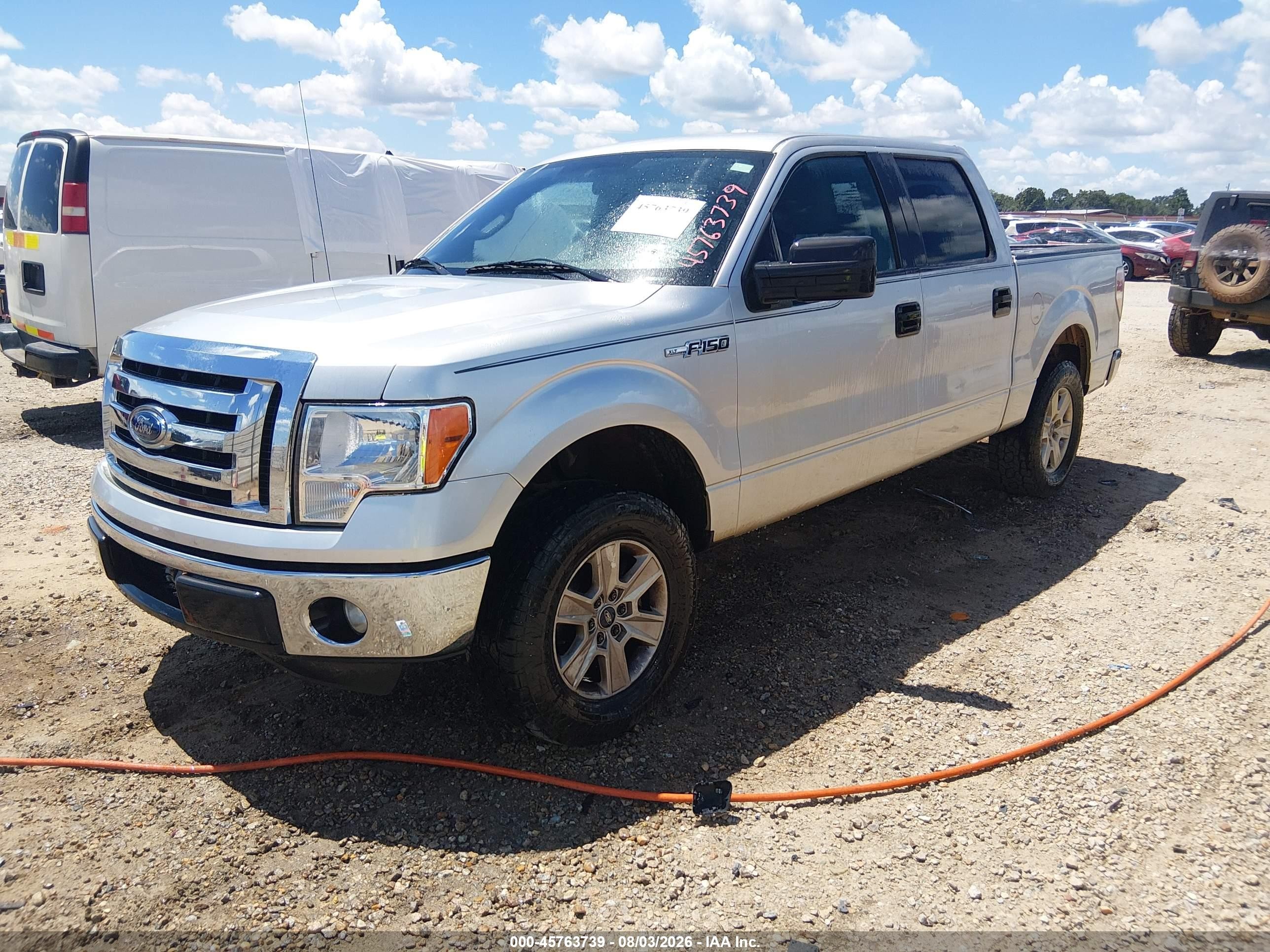 2011 Ford F-150 Xlt Silver vin: 1FTFW1CF7BFB58446