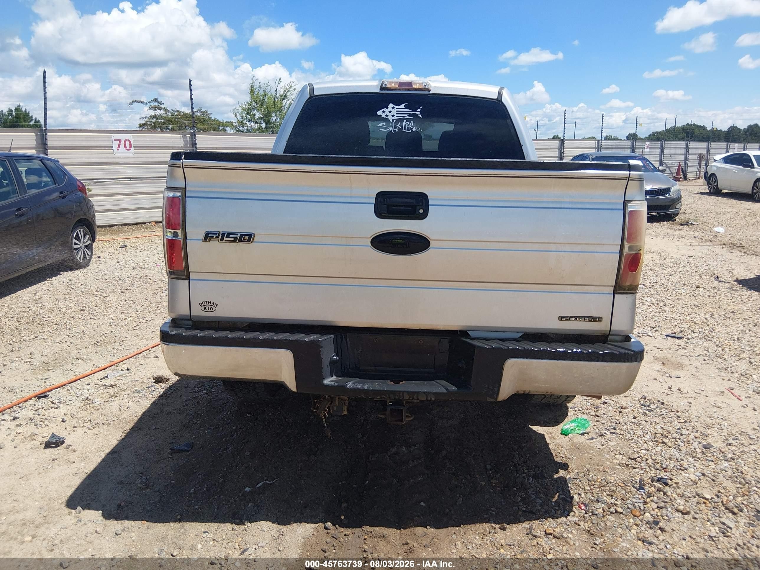 2011 Ford F-150 Xlt Silver vin: 1FTFW1CF7BFB58446