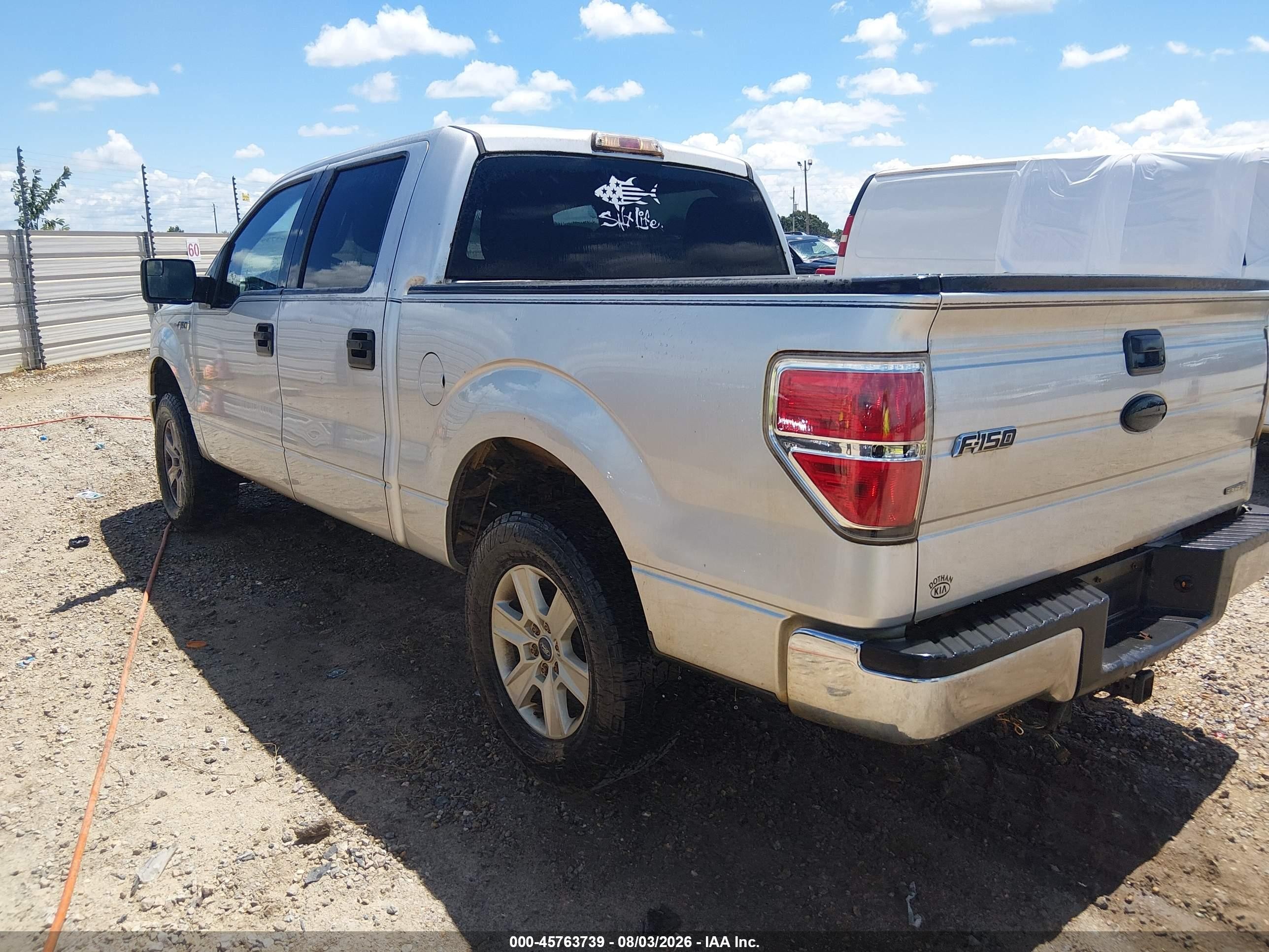 2011 Ford F-150 Xlt Silver vin: 1FTFW1CF7BFB58446