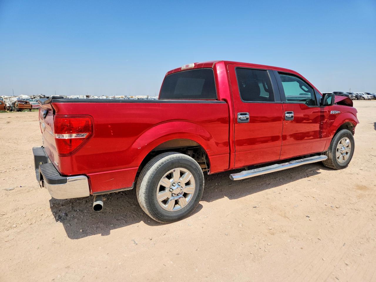2011 Ford F150 Supercrew Burgundy vin: 1FTFW1CF7BFC91109
