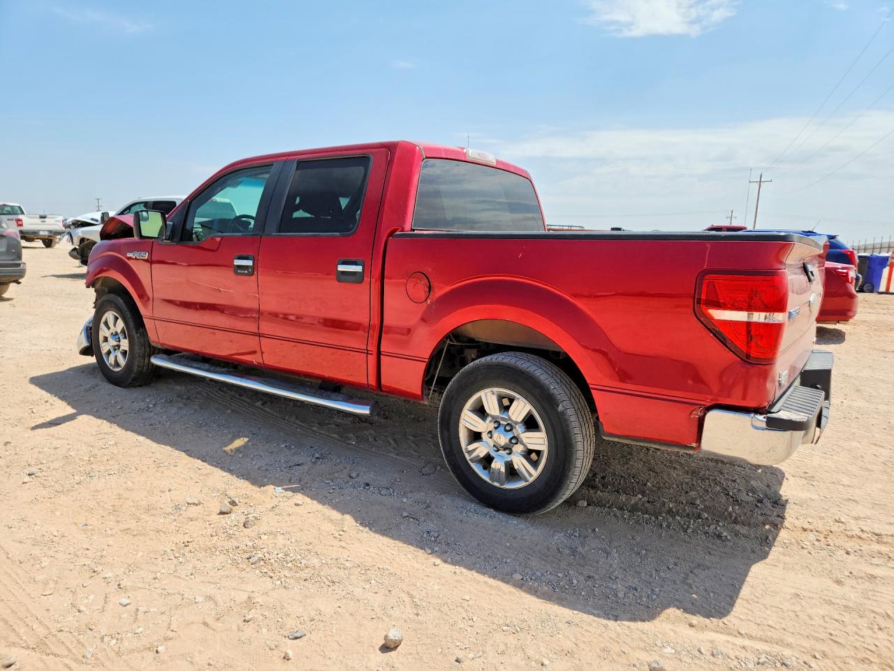 2011 Ford F150 Supercrew Burgundy vin: 1FTFW1CF7BFC91109
