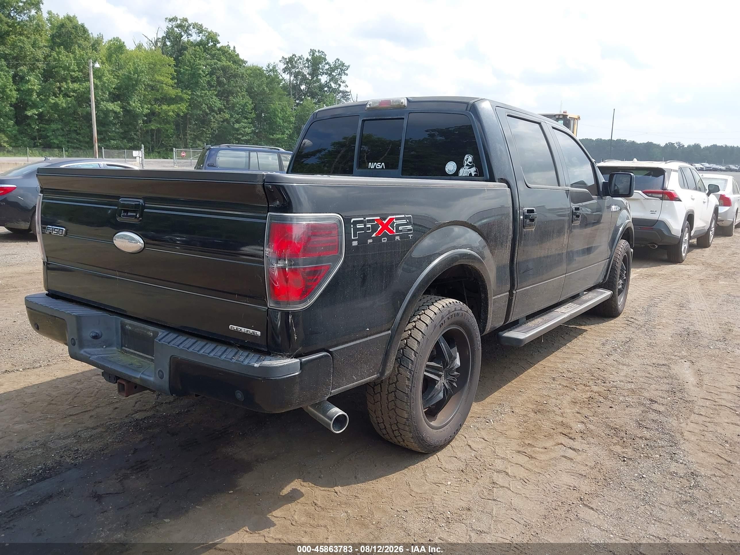 2011 Ford F-150 Fx2 Black vin: 1FTFW1CF7BKE22806