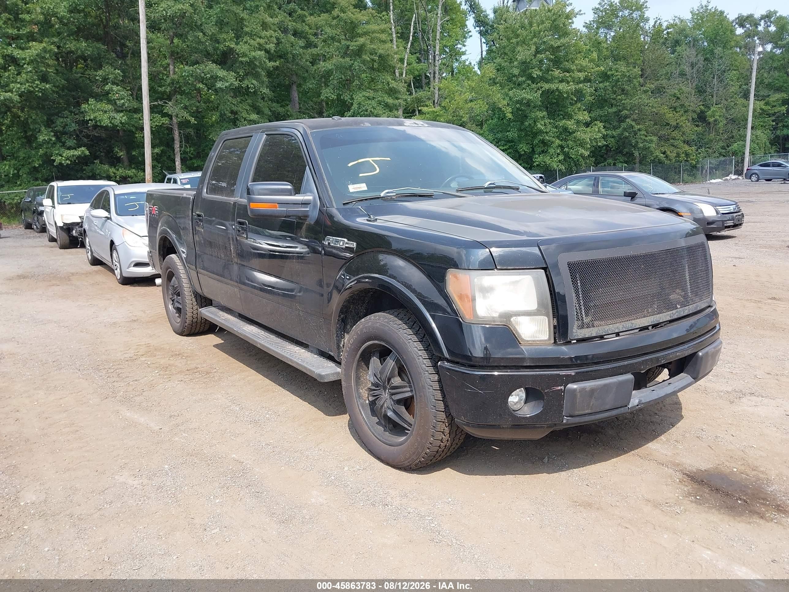 2011 Ford F-150 Fx2 Black vin: 1FTFW1CF7BKE22806