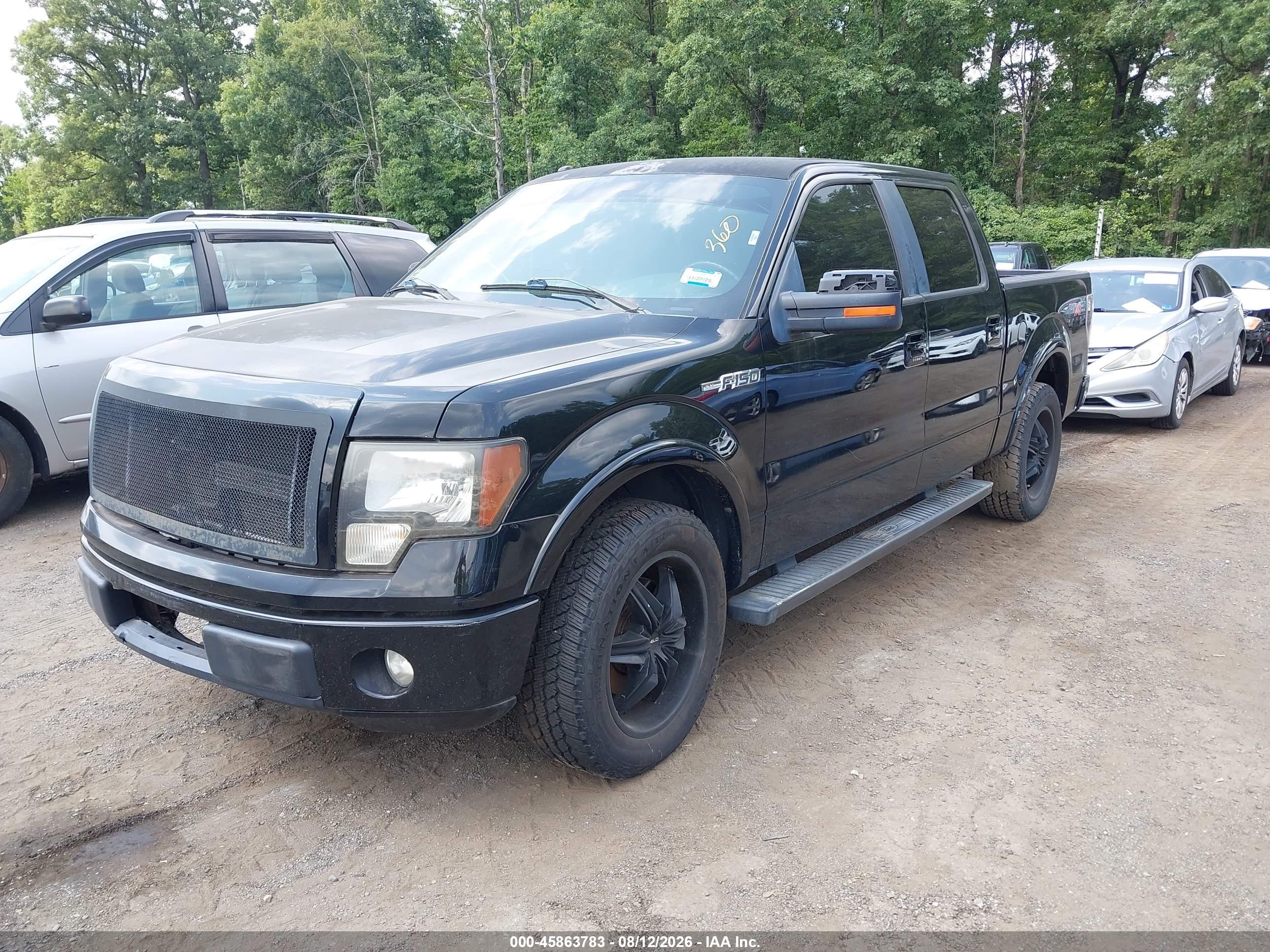 2011 Ford F-150 Fx2 Black vin: 1FTFW1CF7BKE22806