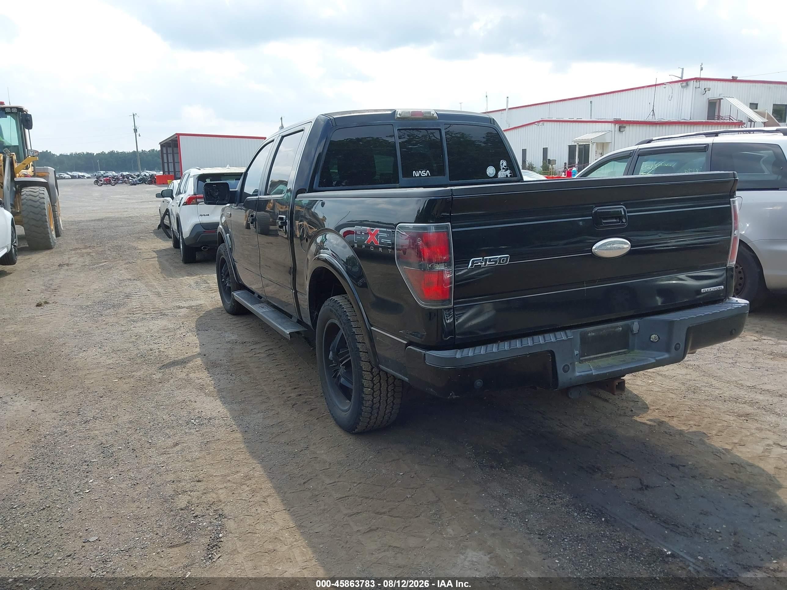 2011 Ford F-150 Fx2 Black vin: 1FTFW1CF7BKE22806