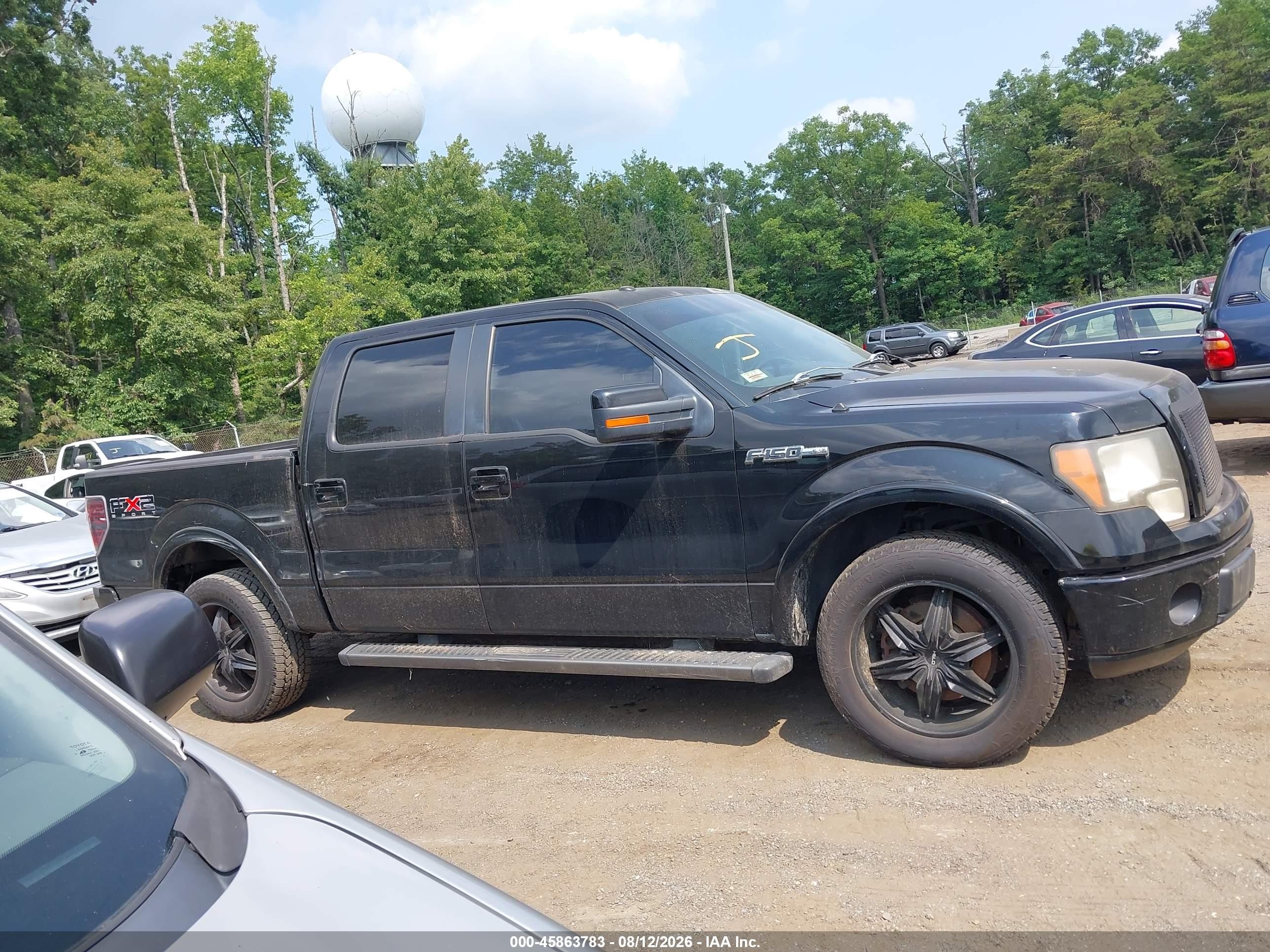 2011 Ford F-150 Fx2 Black vin: 1FTFW1CF7BKE22806