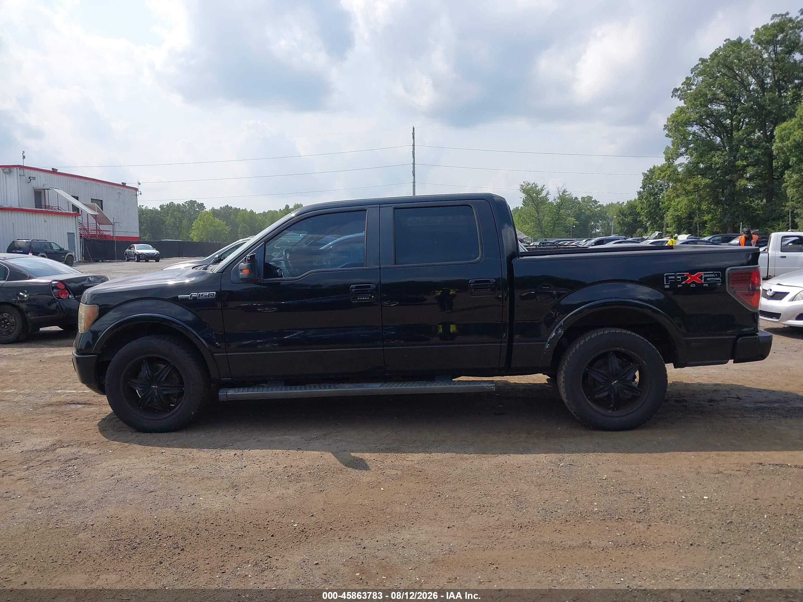 2011 Ford F-150 Fx2 Black vin: 1FTFW1CF7BKE22806