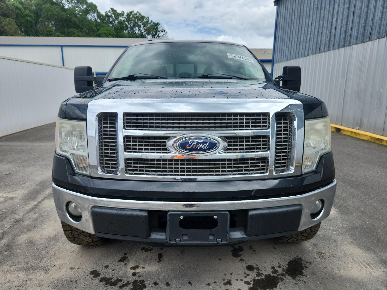 2012 Ford F150 Supercrew Black vin: 1FTFW1CF7CFB08938 Damage: Left Head Lamp, Faded, Repair Required