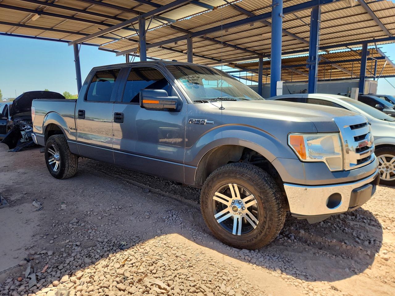 2012 Ford F150 Supercrew Gray vin: 1FTFW1CF7CFB55547