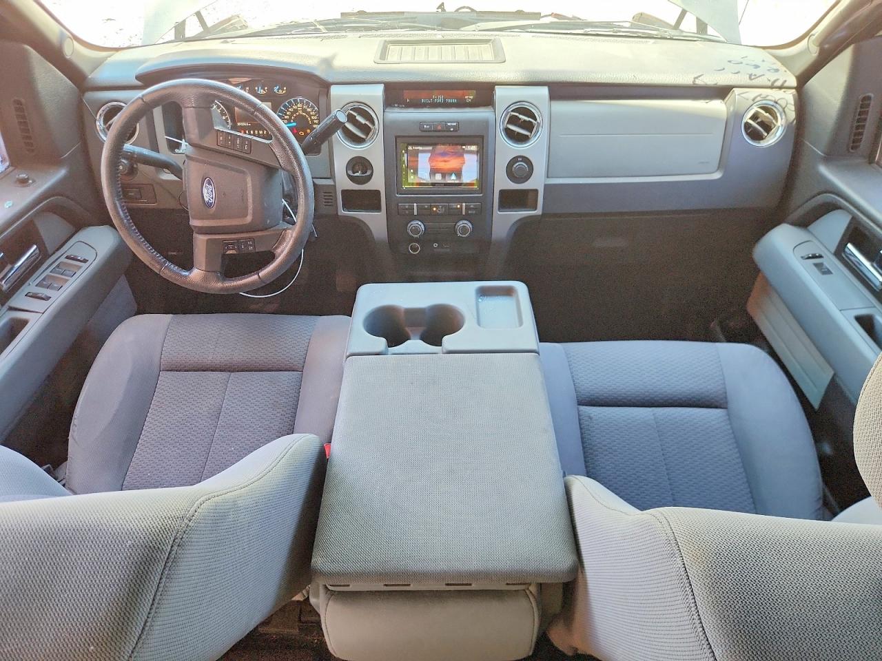 2012 Ford F150 Supercrew Gray vin: 1FTFW1CF7CFB55547