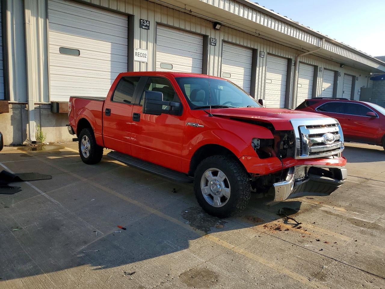 2012 Ford F150 Supercrew Red vin: 1FTFW1CF7CFB58190