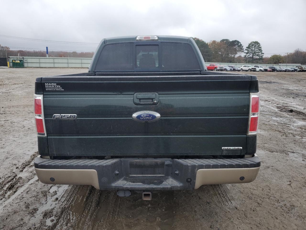 2012 Ford F150 Supercrew Green vin: 1FTFW1CF7CFC70018