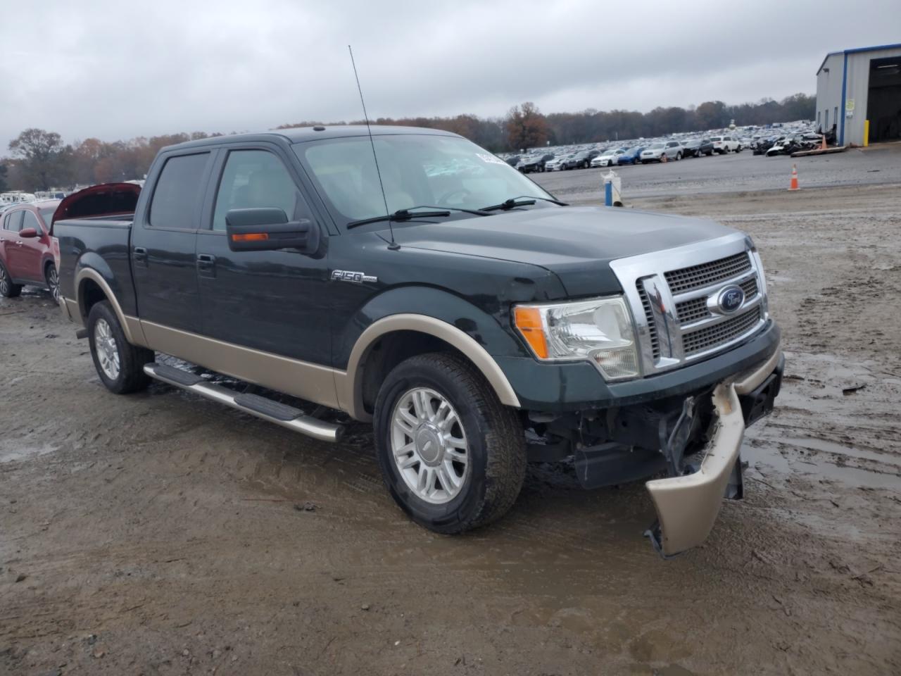 2012 Ford F150 Supercrew Green vin: 1FTFW1CF7CFC70018
