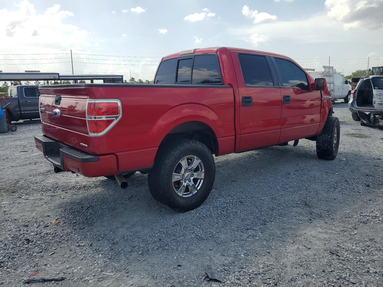 2012 Ford F150 Supercrew Red vin: 1FTFW1CF7CFC88437