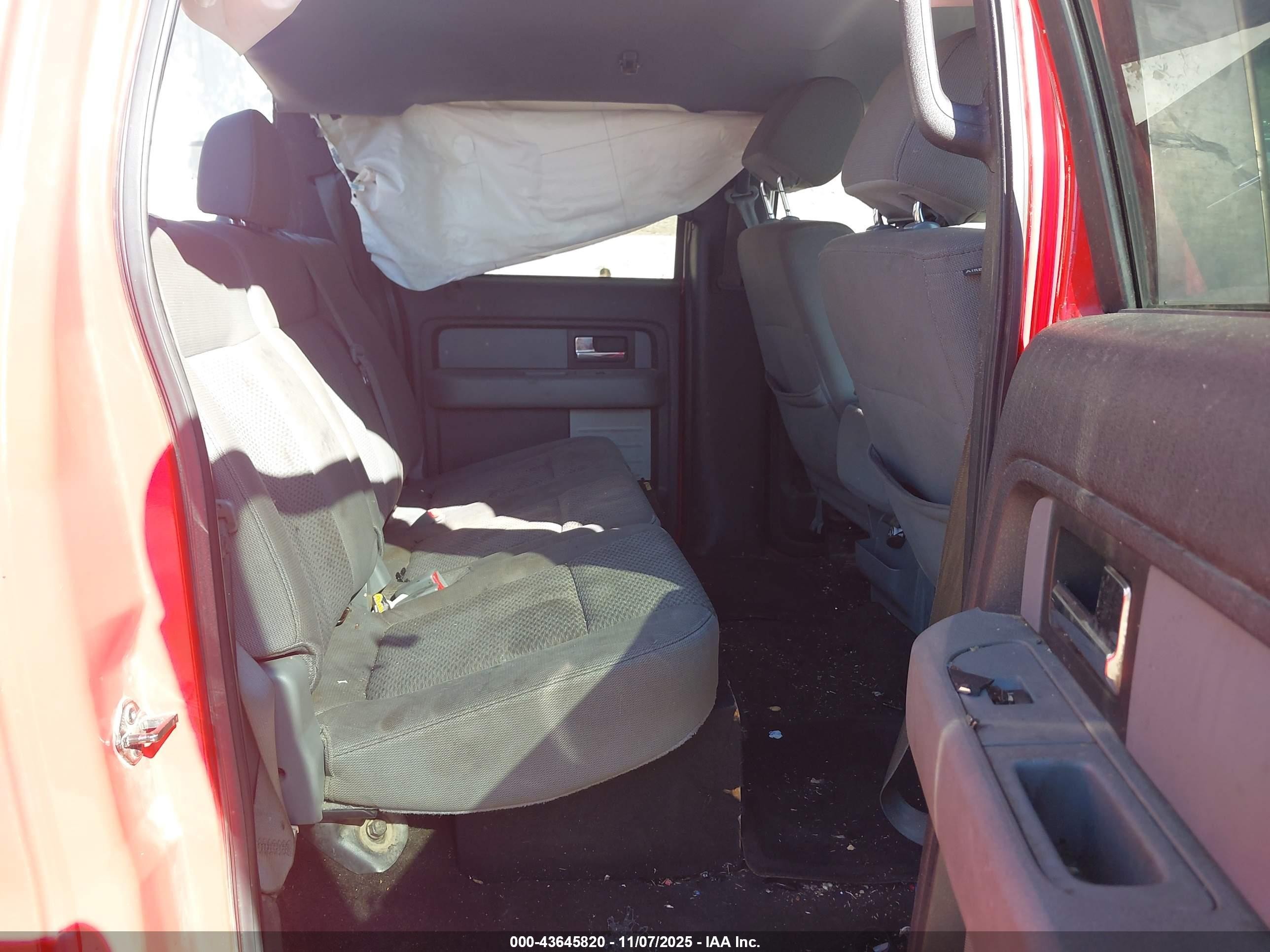 2012 Ford F150 Supercrew Red vin: 1FTFW1CF7CFC99809