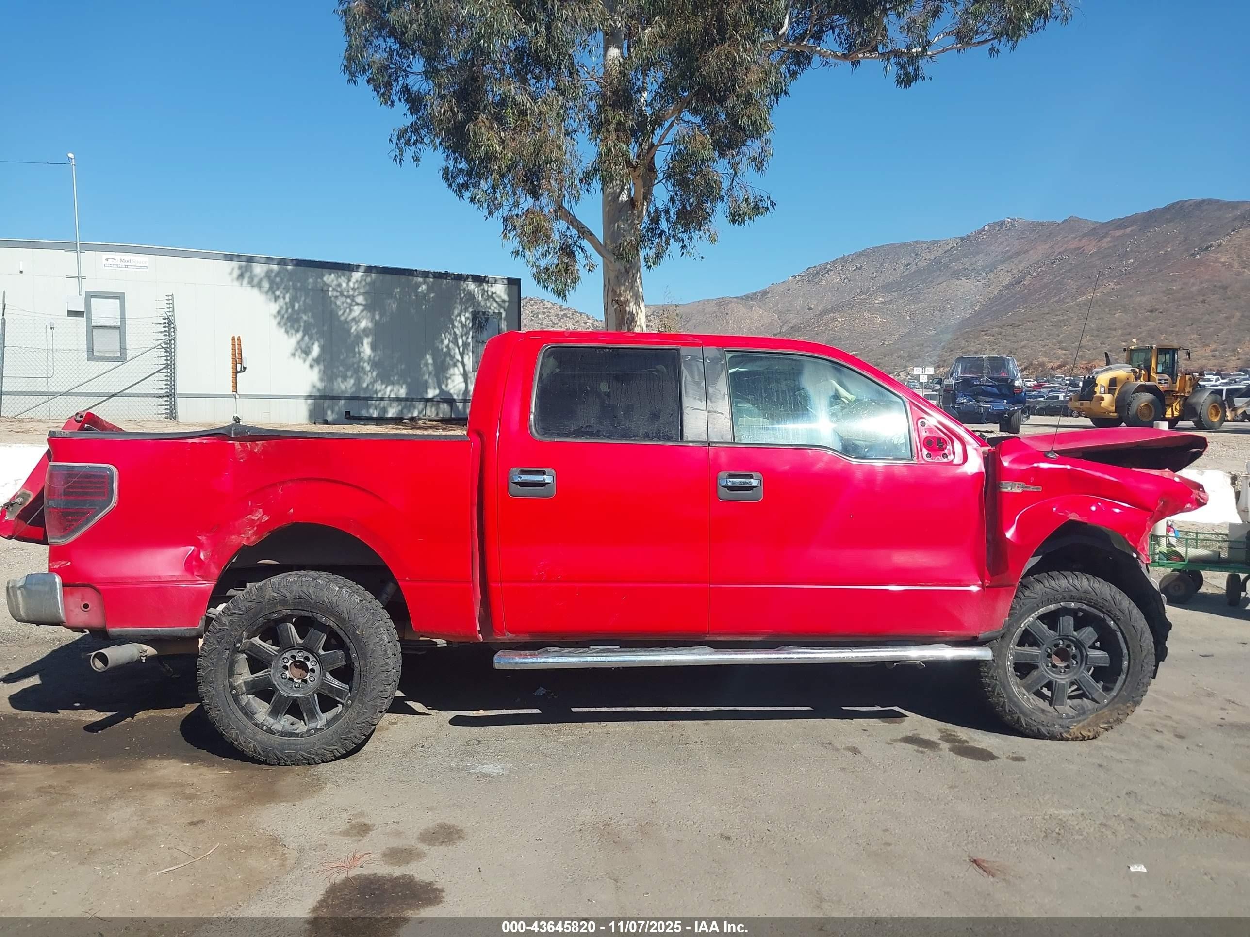 2012 Ford F150 Supercrew Red vin: 1FTFW1CF7CFC99809