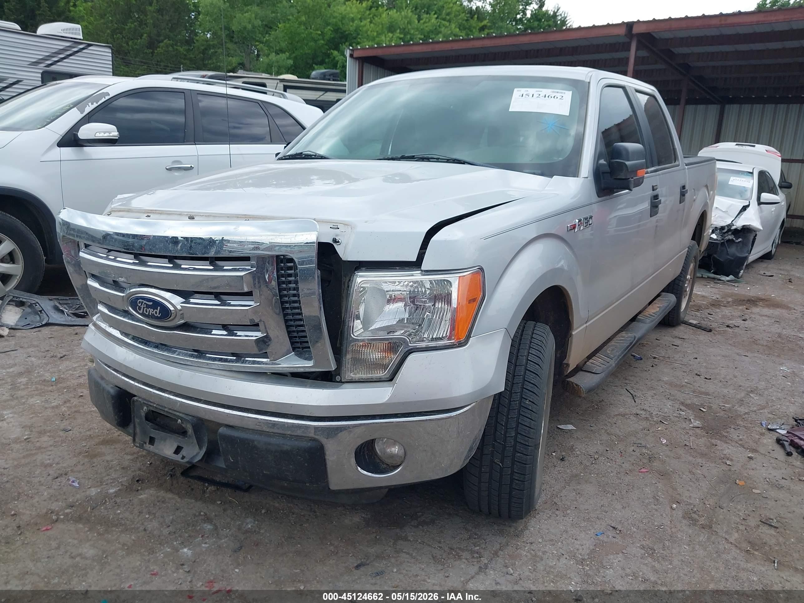 2012 Ford F-150 Xlt Silver vin: 1FTFW1CF7CKD04546