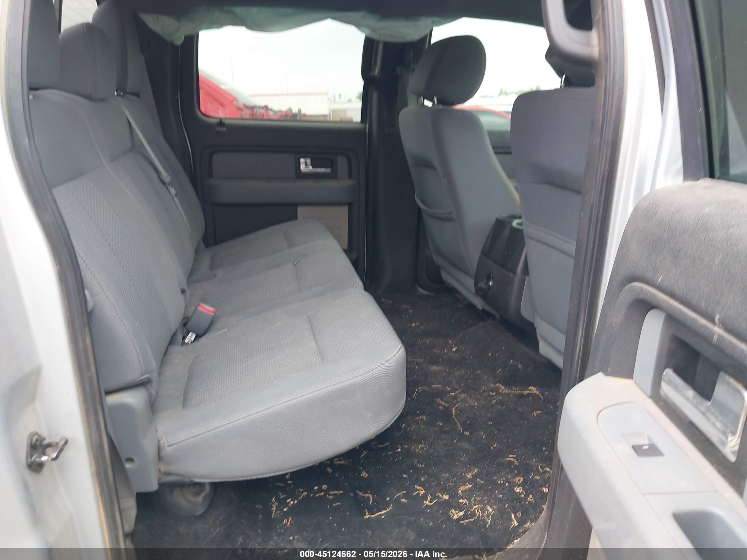 2012 Ford F-150 Xlt Silver vin: 1FTFW1CF7CKD04546