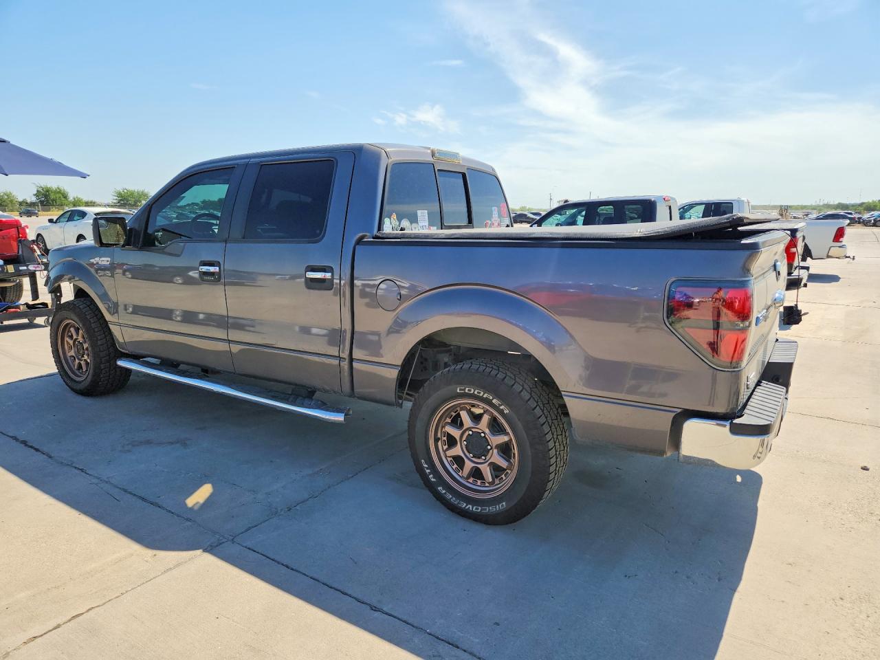 2012 Ford F150 Supercrew Gray vin: 1FTFW1CF7CKE31314