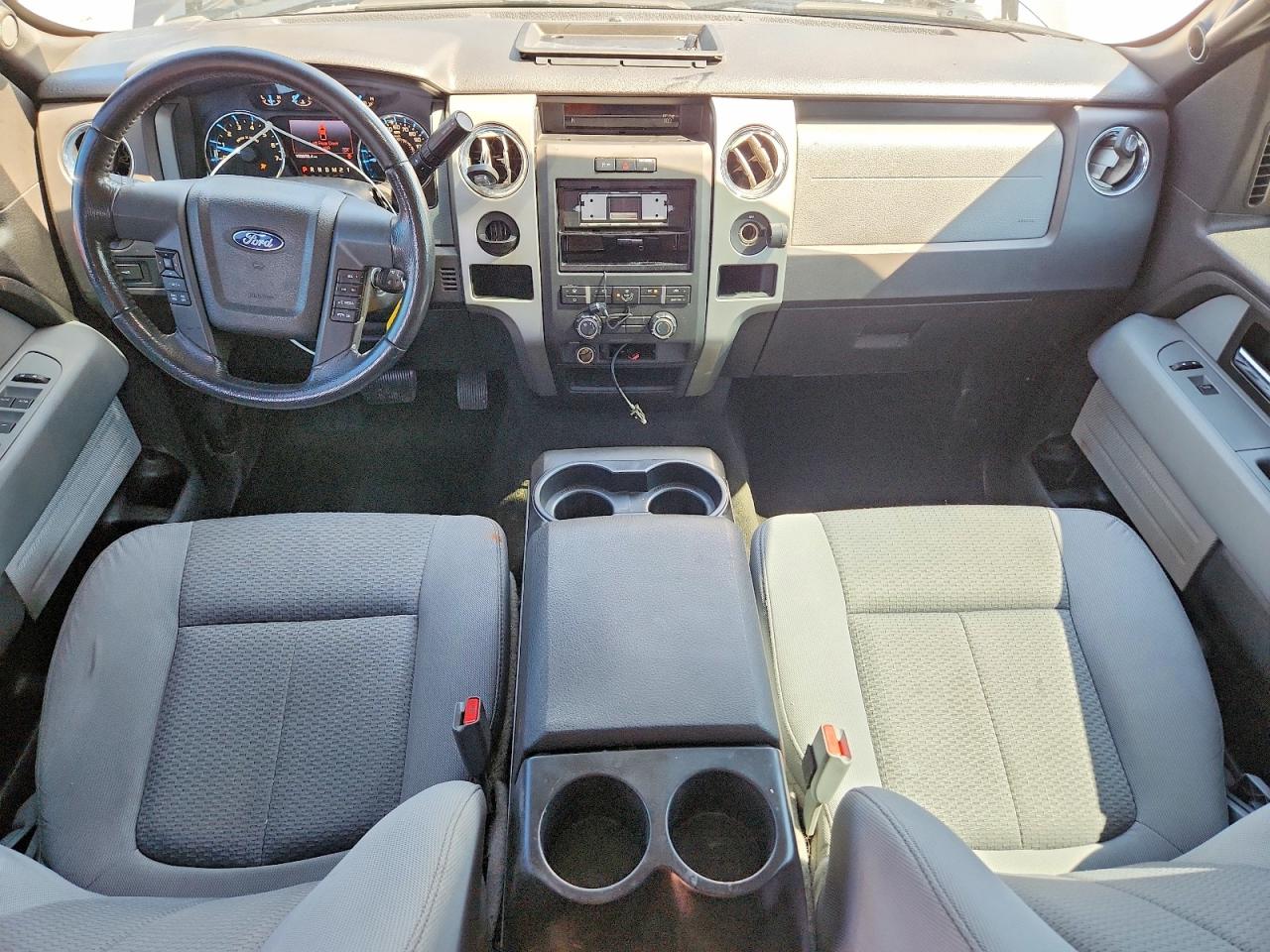 2012 Ford F150 Supercrew Gray vin: 1FTFW1CF7CKE31314