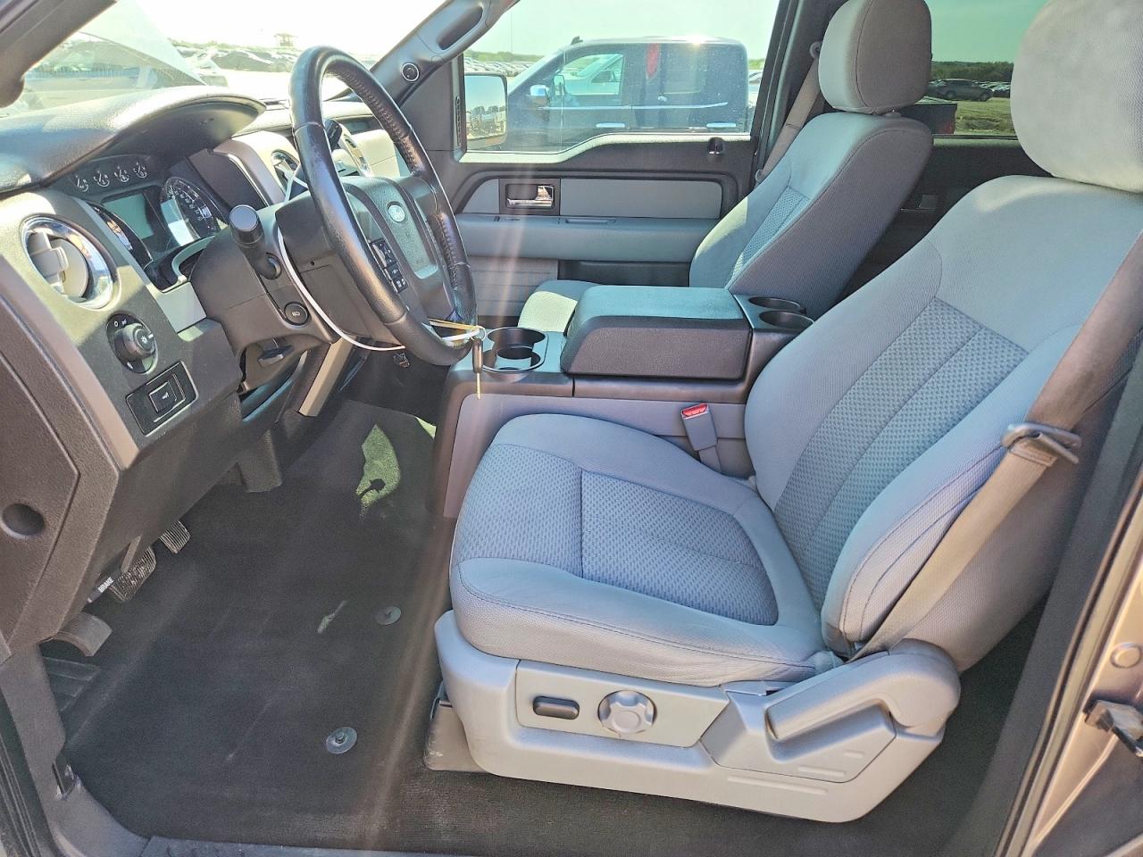 2012 Ford F150 Supercrew Gray vin: 1FTFW1CF7CKE31314