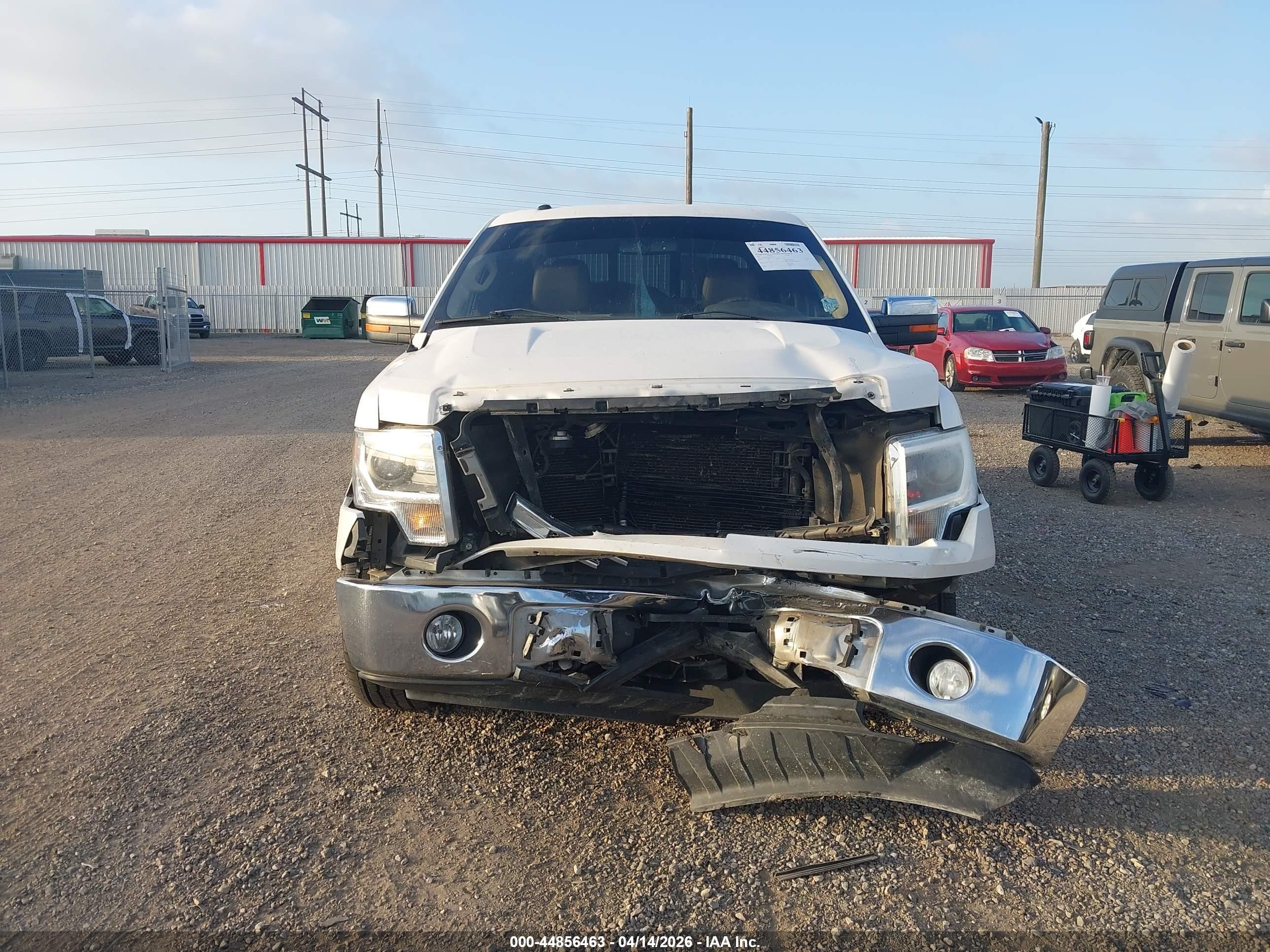 2013 Ford F-150 Lariat White vin: 1FTFW1CF7DFA10767